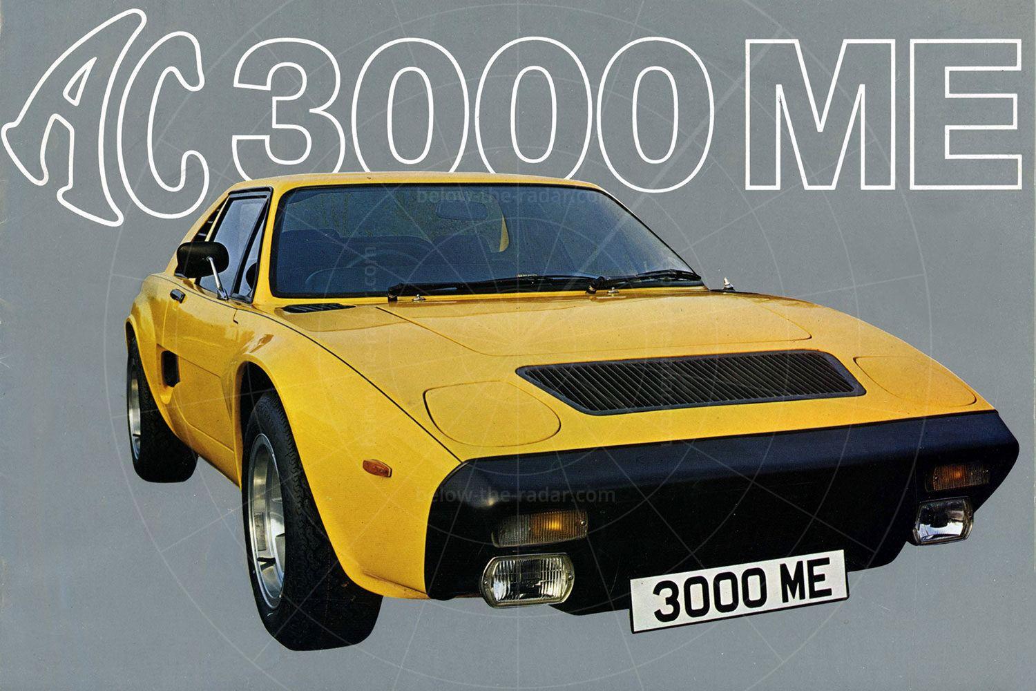 AC 3000ME early brochure Pic: magiccarpics.co.uk | AC 3000ME early brochure