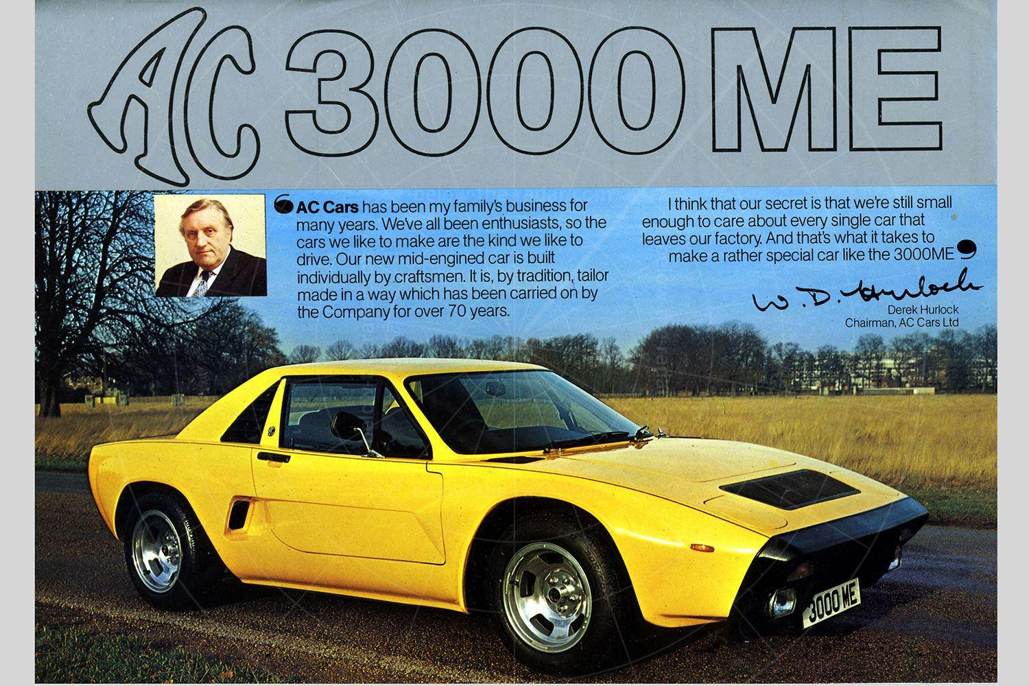 AC 3000ME early brochure Pic: magiccarpics.co.uk | AC 3000ME early brochure