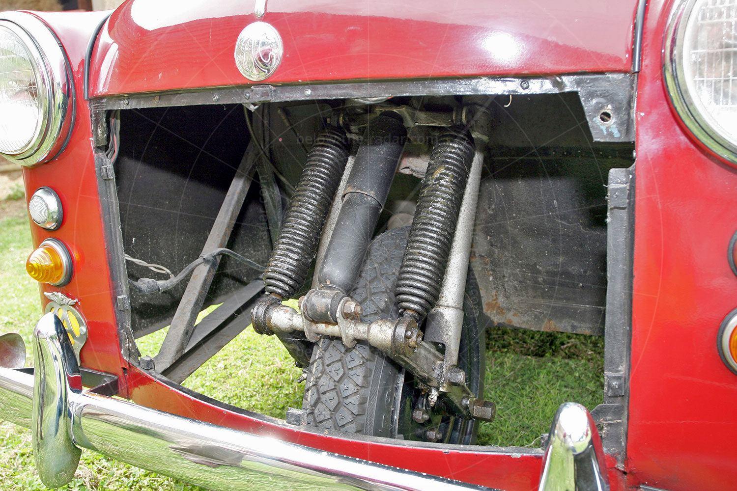 AC Petite front suspension Pic: magiccarpics.co.uk | AC Petite front suspension