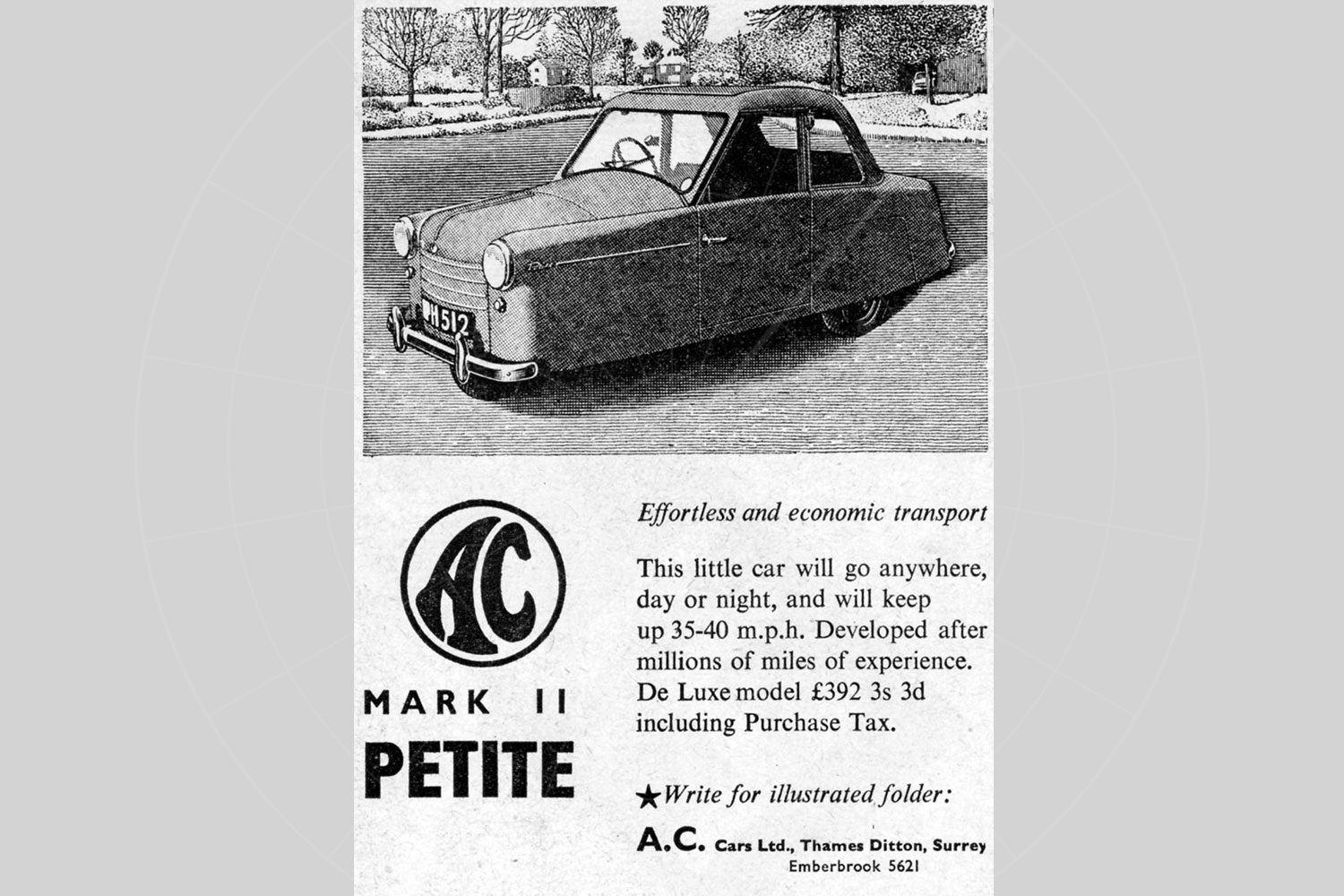 AC Petite advert Pic: magiccarpics.co.uk | AC Petite advert