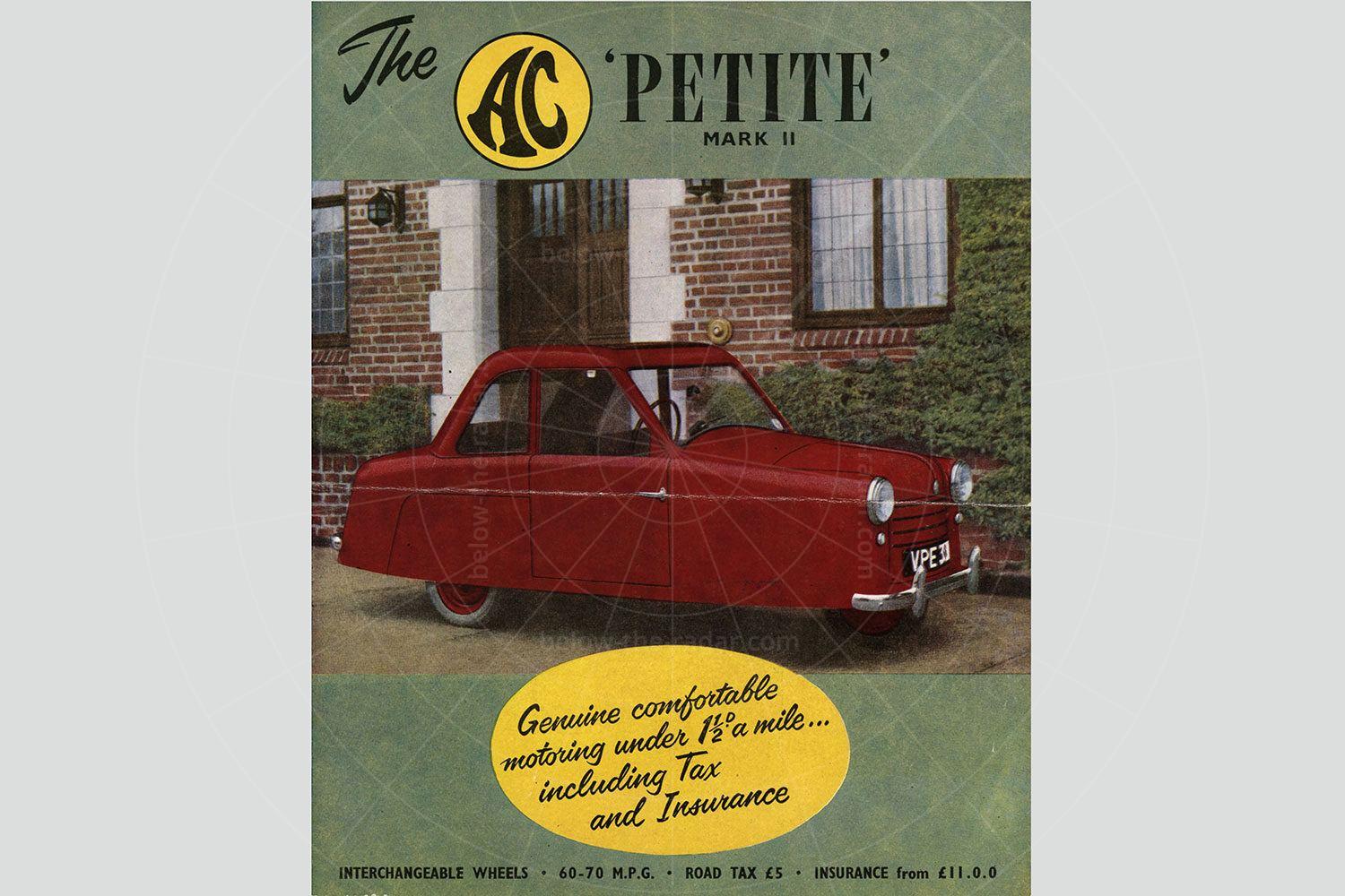 AC Petite sales brochure Pic: magiccarpics.co.uk | AC Petite sales brochure