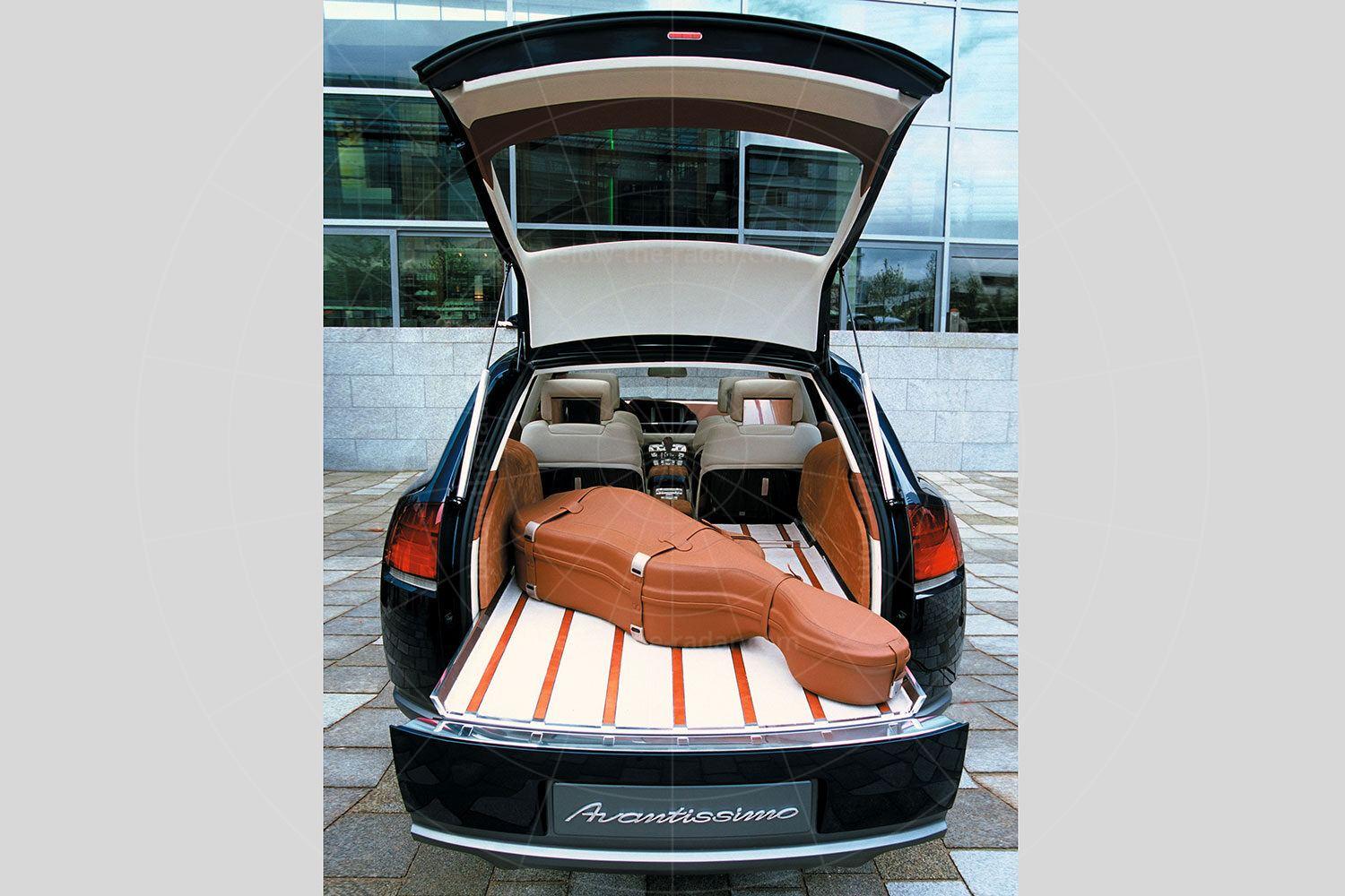 Audi Avantissimo load bay Pic: Audi | Audi Avantissimo load bay