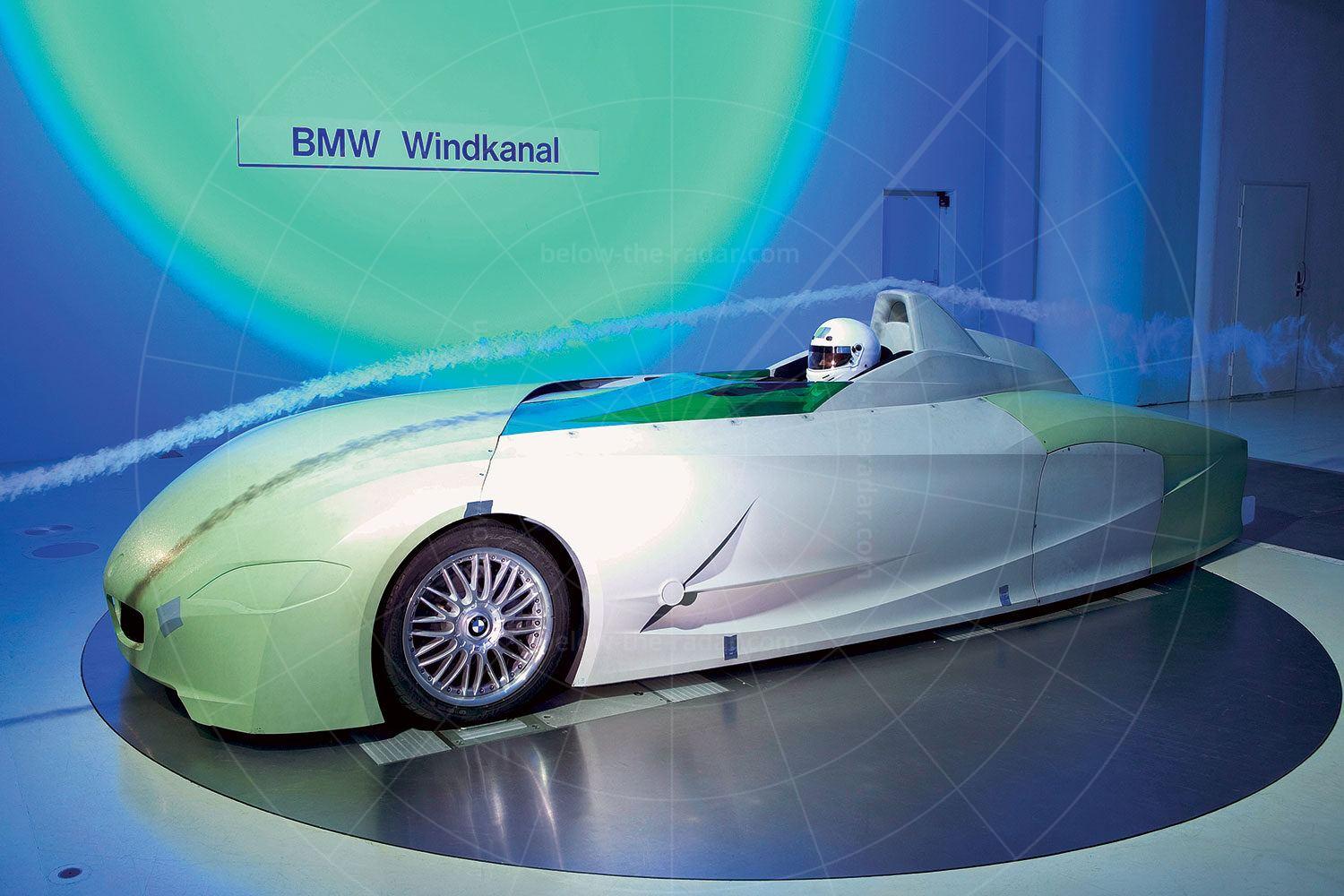 BMW H2R in the wind tunnel Pic: BMW | BMW H2R in the wind tunnel