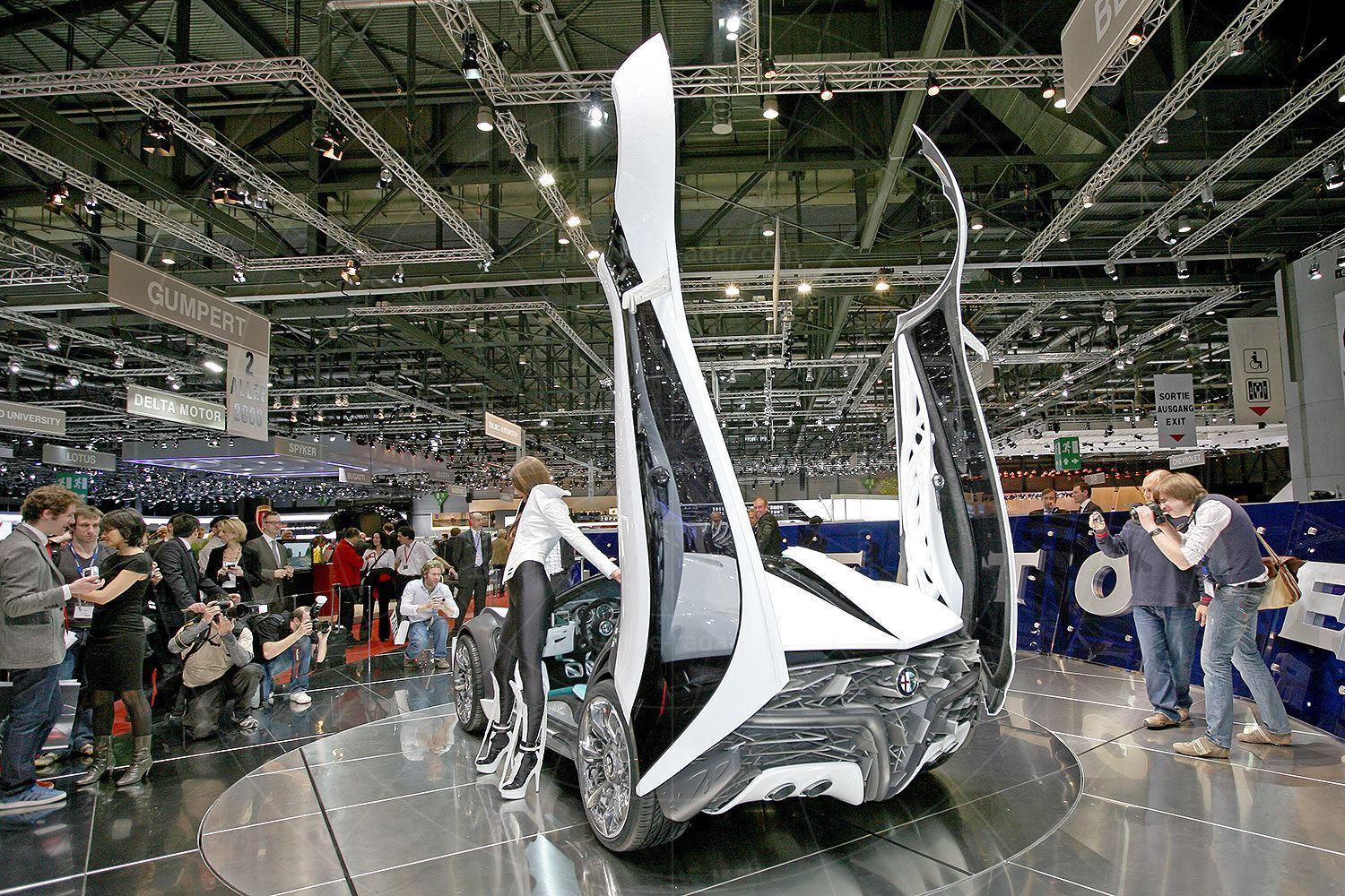 Bertone Pandion at the 2010 Geneva salon Pic: magiccarpics.co.uk | Bertone Pandion at the 2010 Geneva salon