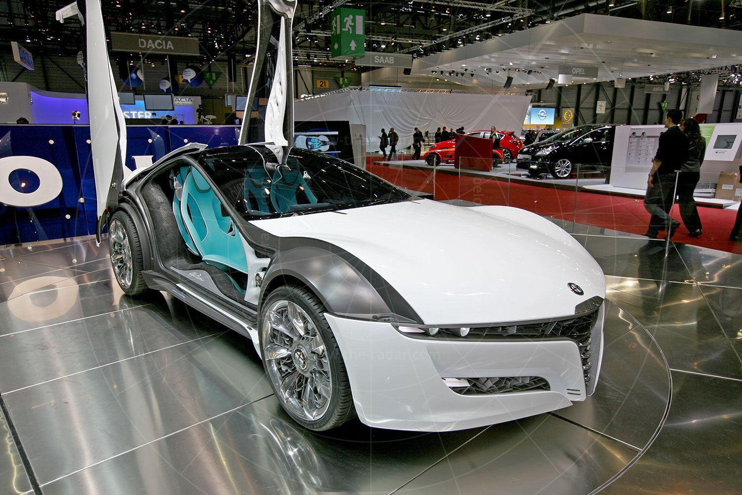 Bertone Pandion at the 2010 Geneva salon Pic: magiccarpics.co.uk | Bertone Pandion at the 2010 Geneva salon
