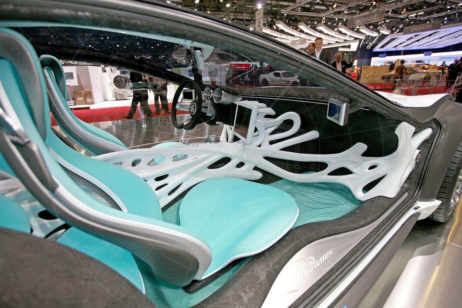 Bertone Pandion interior, at the 2010 Geneva salon Pic: magiccarpics.co.uk | Bertone Pandion interior, at the 2010 Geneva salon