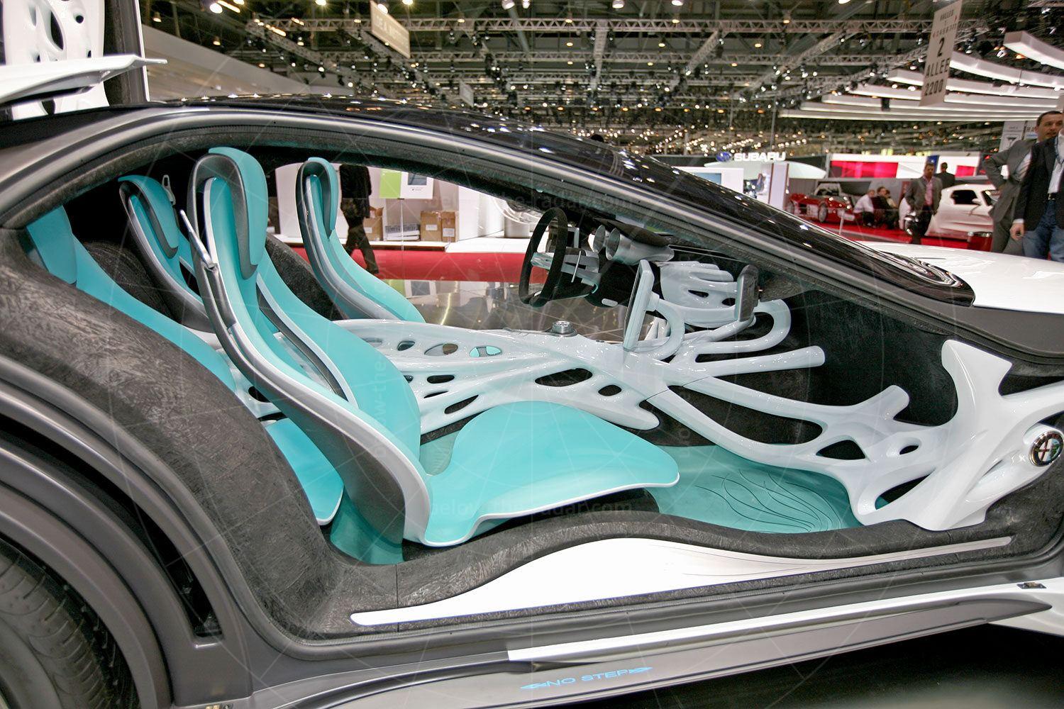 Bertone Pandion interior, at the 2010 Geneva salon Pic: magiccarpics.co.uk |
