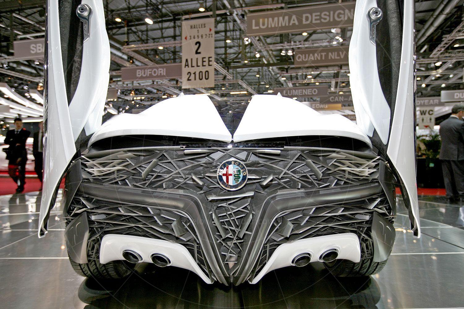 Bertone Pandion at the 2010 Geneva salon Pic: magiccarpics.co.uk | Bertone Pandion at the 2010 Geneva salon