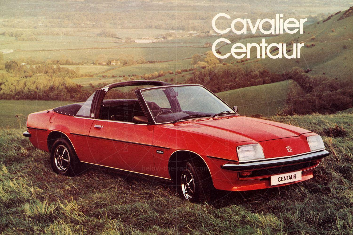 Vauxhall Cavalier Centaur sales brochure Pic: magiccarpics.co.uk | Vauxhall Cavalier Centaur sales brochure
