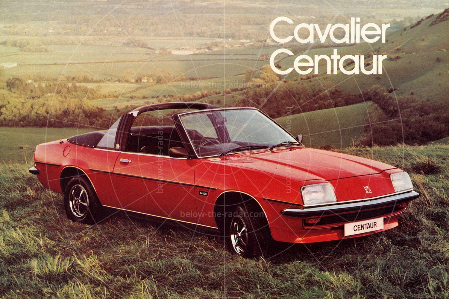 Vauxhall Cavalier Centaur sales brochure