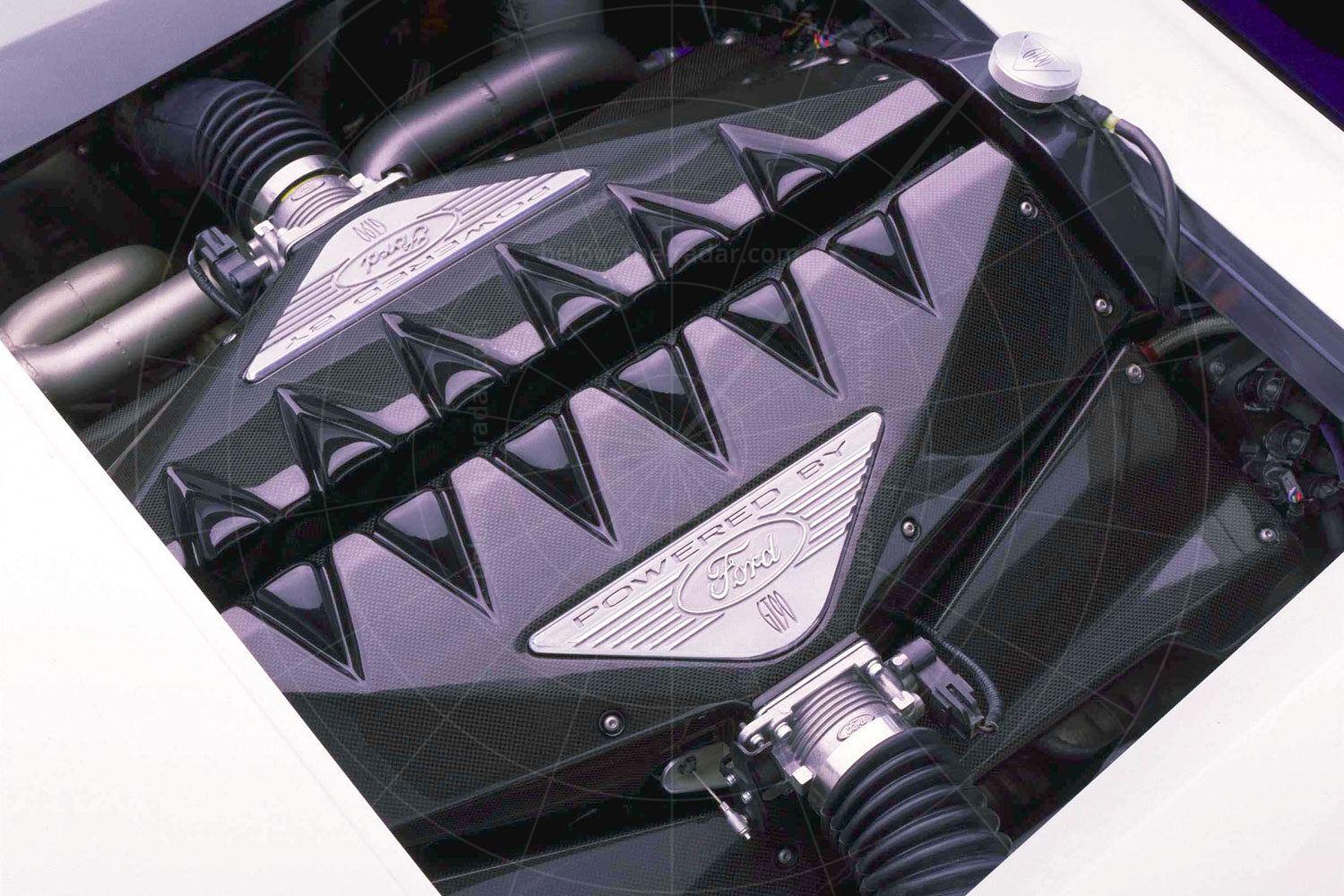 Ford GT90 engine bay Pic: Ford | Ford GT90 engine bay