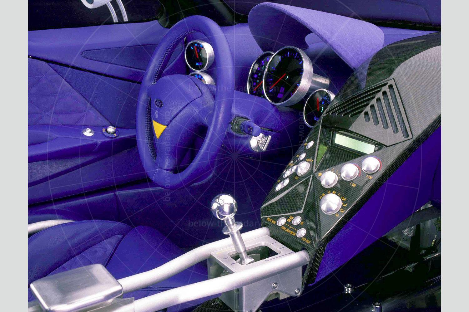 Ford GT90 dashboard Pic: Ford | Ford GT90 dashboard