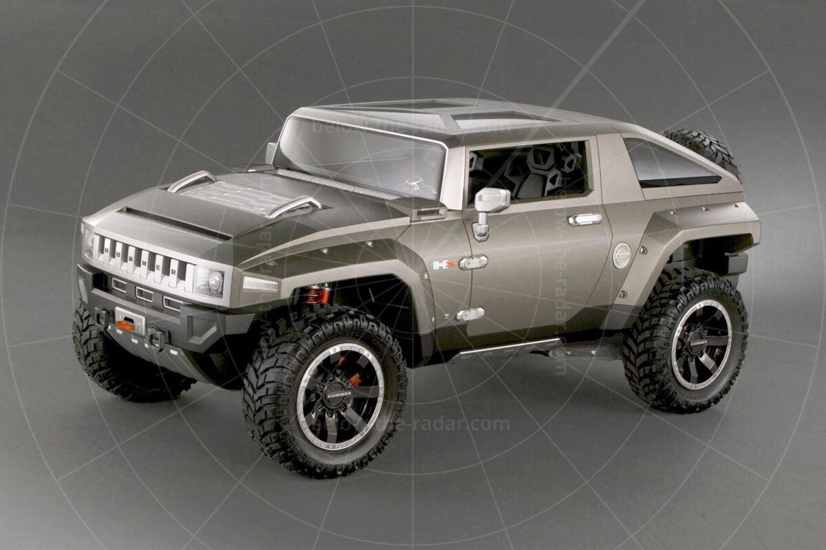Hummer Hx Rally The story of the Hummer HX concept car on Below The Radar