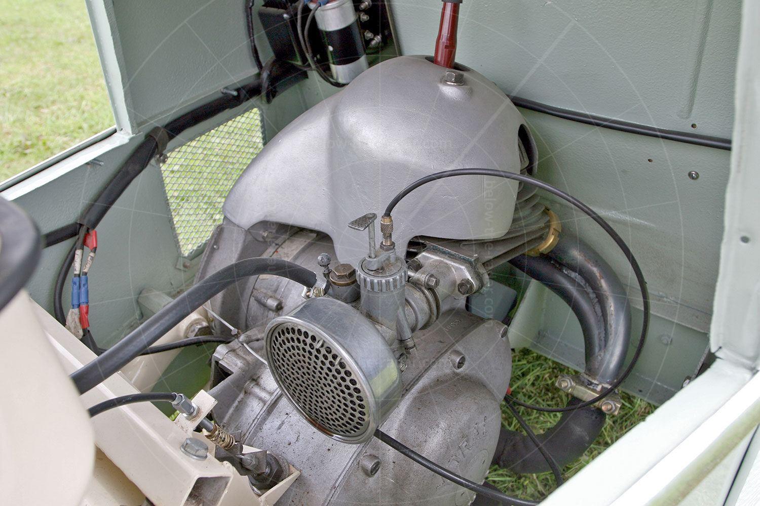 SNCAN Inter 175A Autoscooter Torpedo engine Pic: magiccarpics.co.uk | SNCAN Inter 175A Autoscooter Torpedo engine