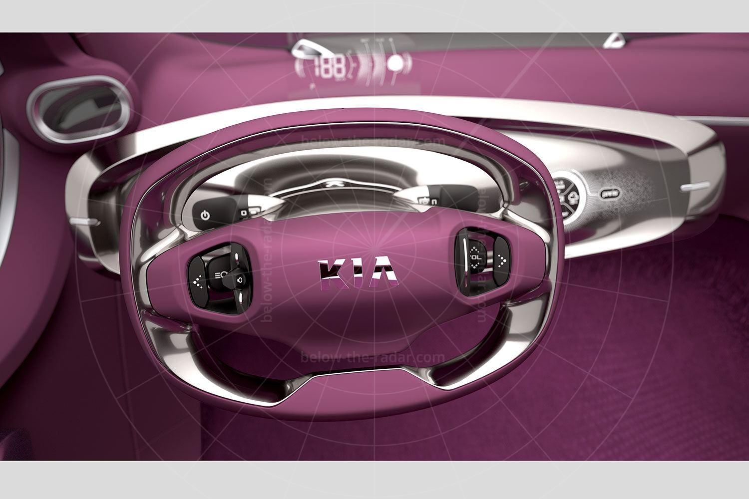 Kia Pop dashboard Pic: Kia | Kia Pop dashboard