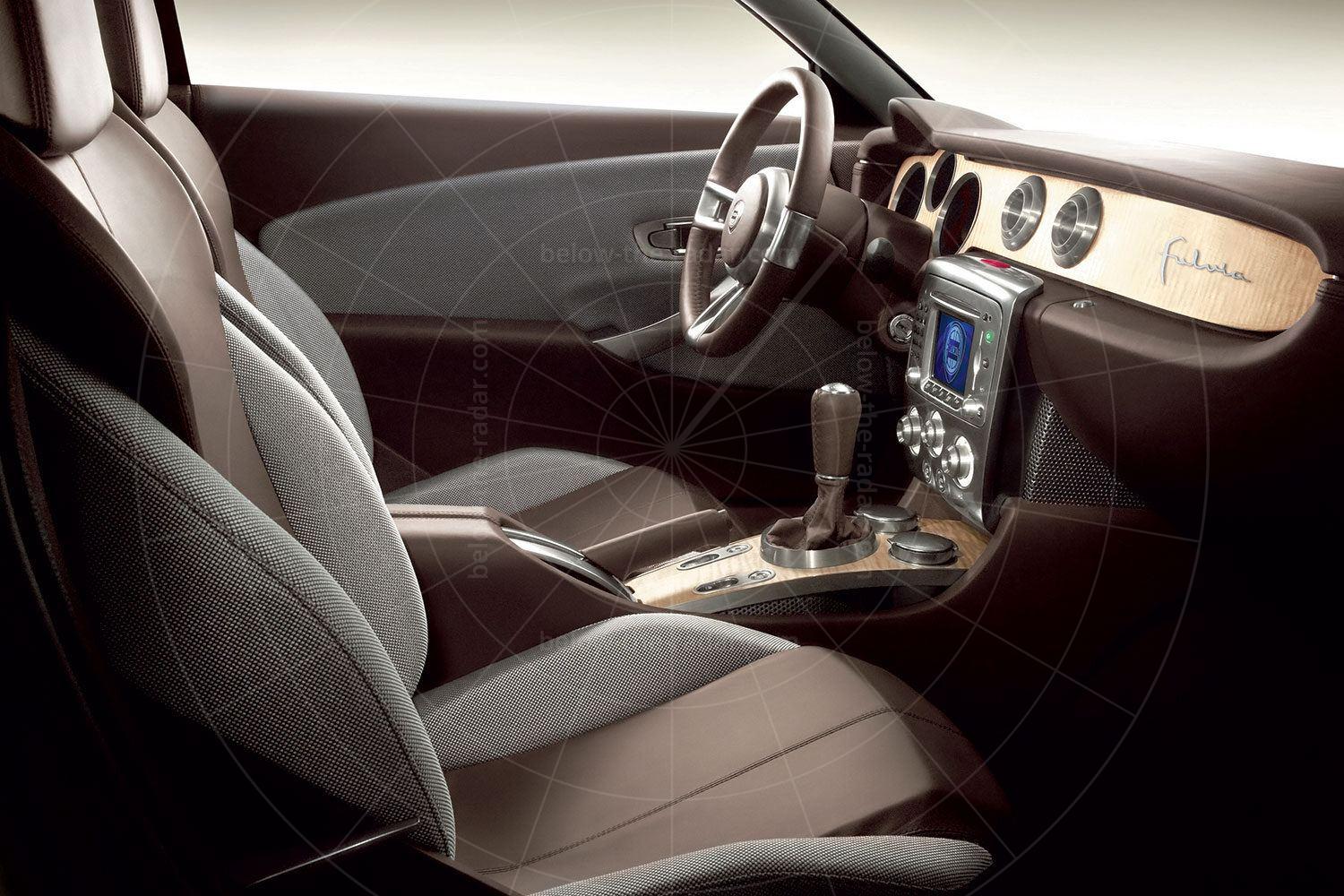 Lancia Fulvia concept interior Pic: Lancia | Lancia Fulvia concept interior