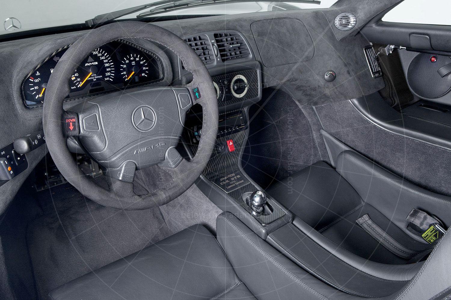 Mercedes CLK GTR coupé interior Pic: Mercedes-Benz | Mercedes CLK GTR coupé interior