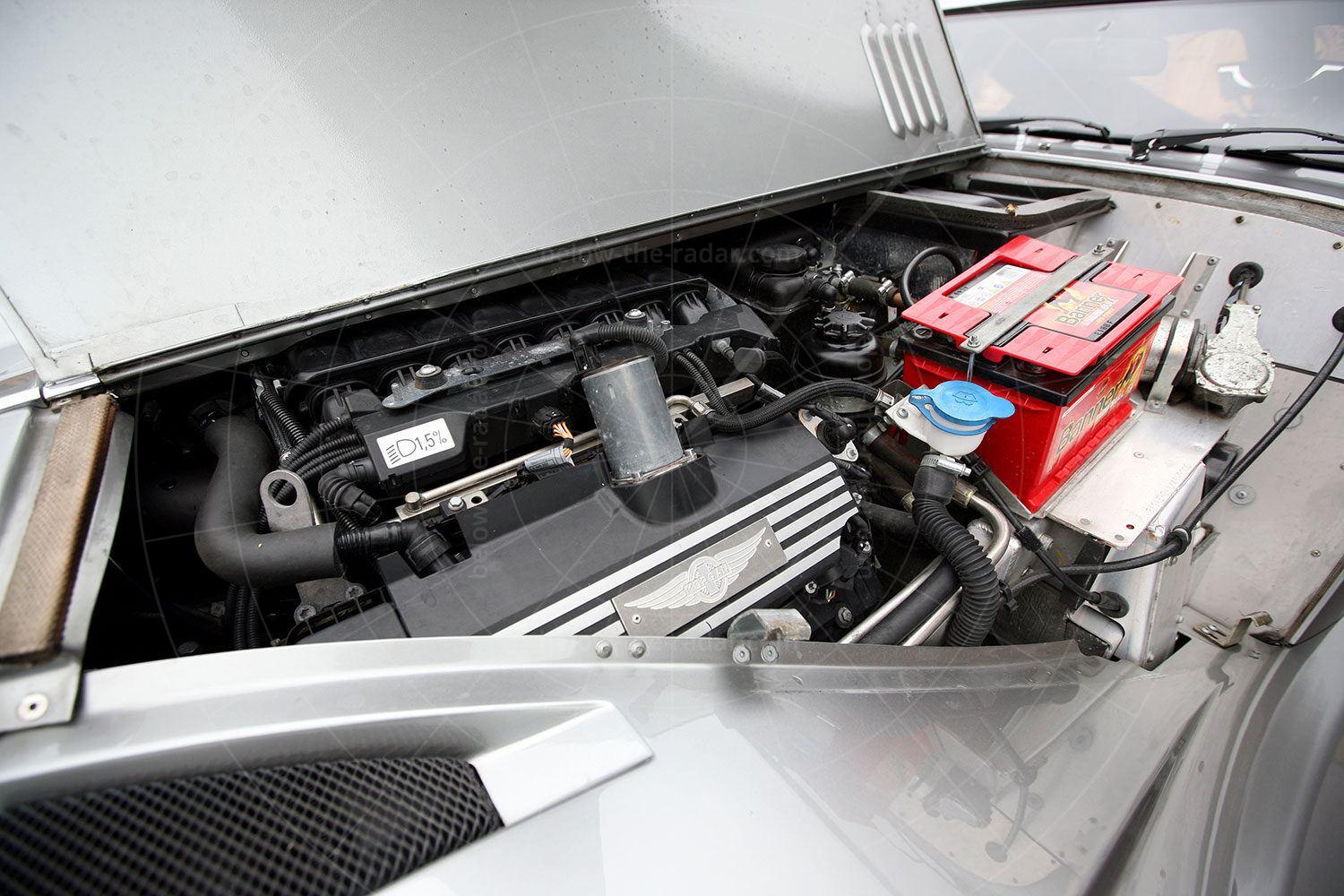 Morgan Aeromax engine bay Pic: magiccarpics.co.uk | Morgan Aeromax engine bay