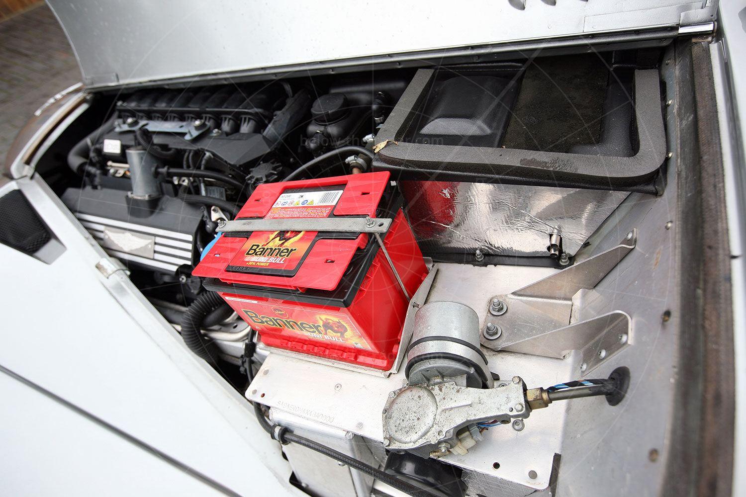 Morgan Aeromax engine bay Pic: magiccarpics.co.uk | Morgan Aeromax engine bay