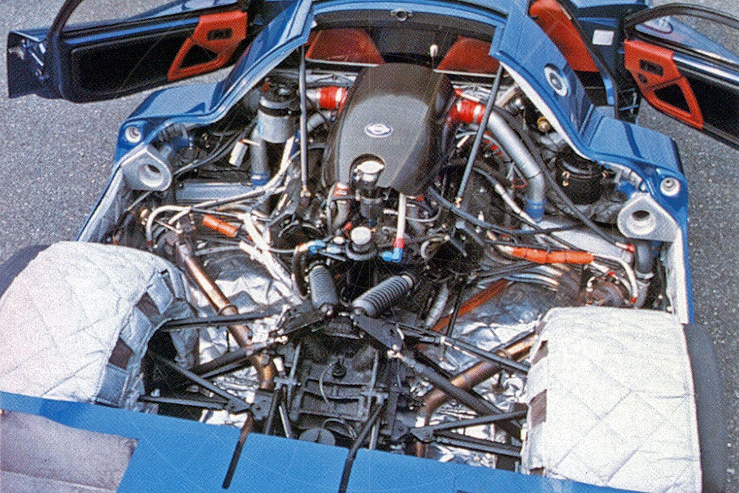 Nissan R390 road car Pic: Nissan | Nissan R390 road car engine bay