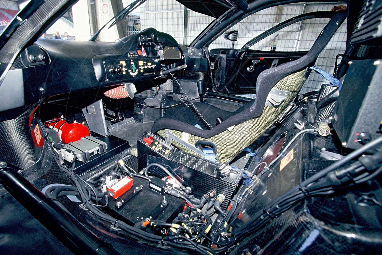 Nissan R390 racer Pic: Nissan | Nissan R390 racer interior