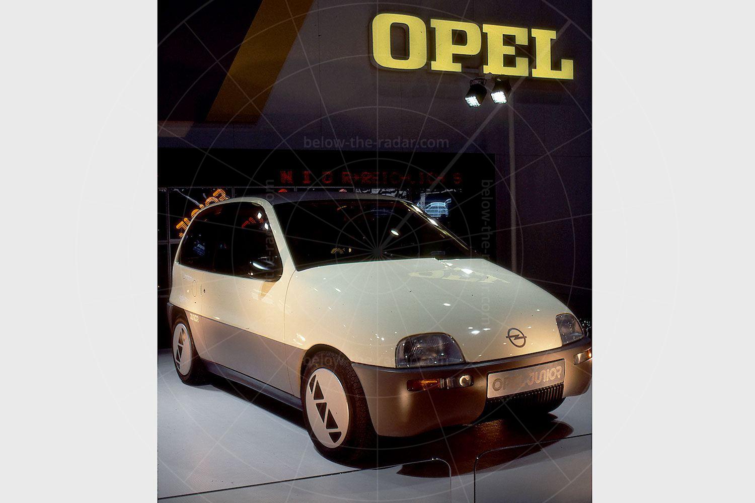 Opel Junior makes its debut at the 1983 Frankfurt motor show Pic: Opel | Opel Junior makes its debut at the 1983 Frankfurt motor show