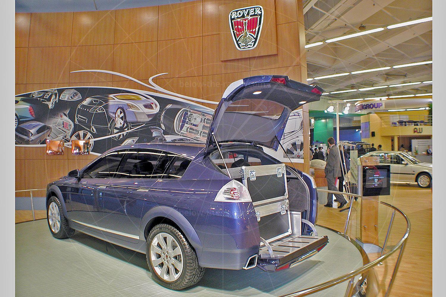 Rover TCV at the 2002 Paris motor show Pic: magiccarpics.co.uk | Rover TCV at the 2002 Paris motor show
