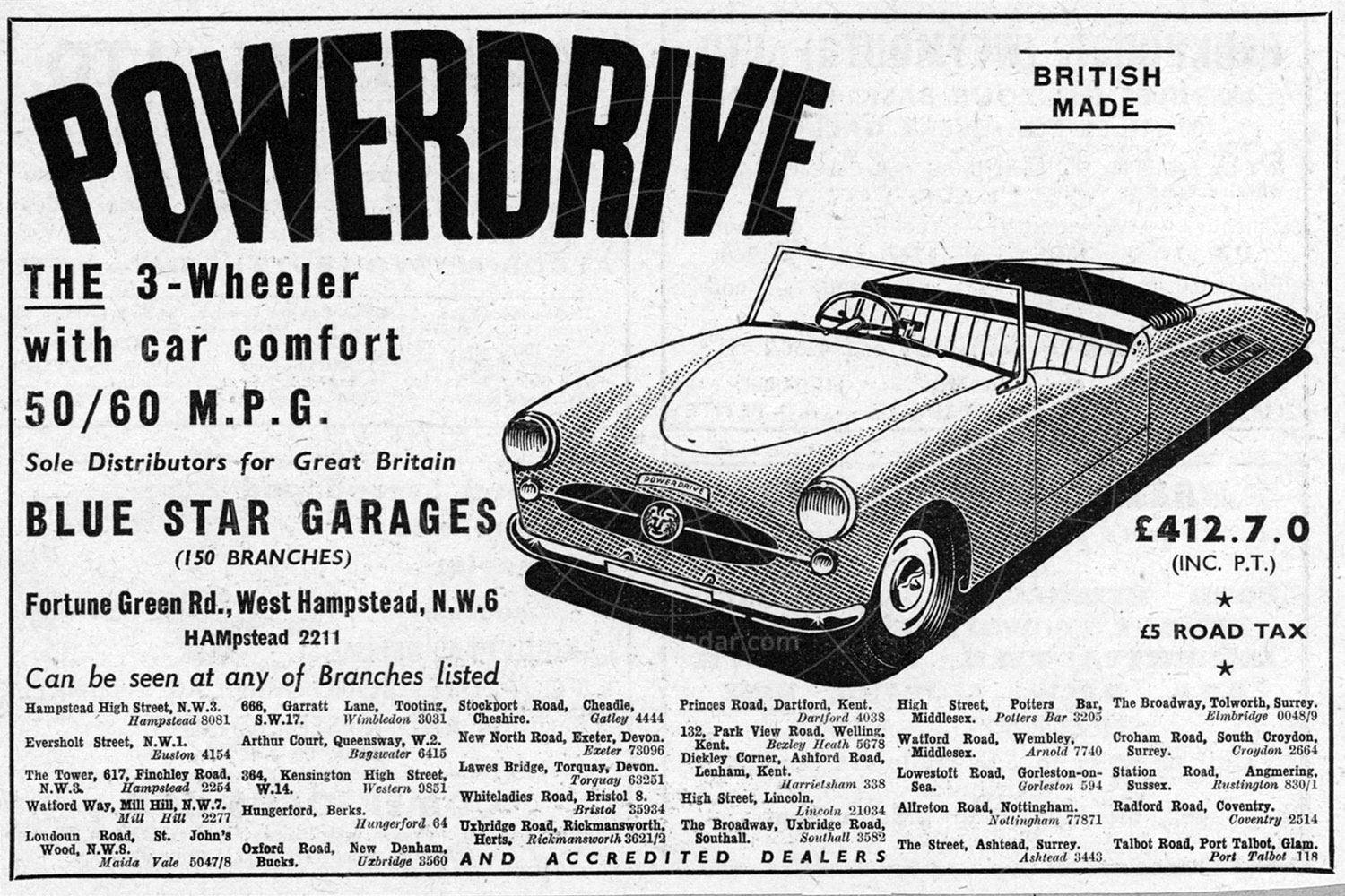 Powerdrive advert