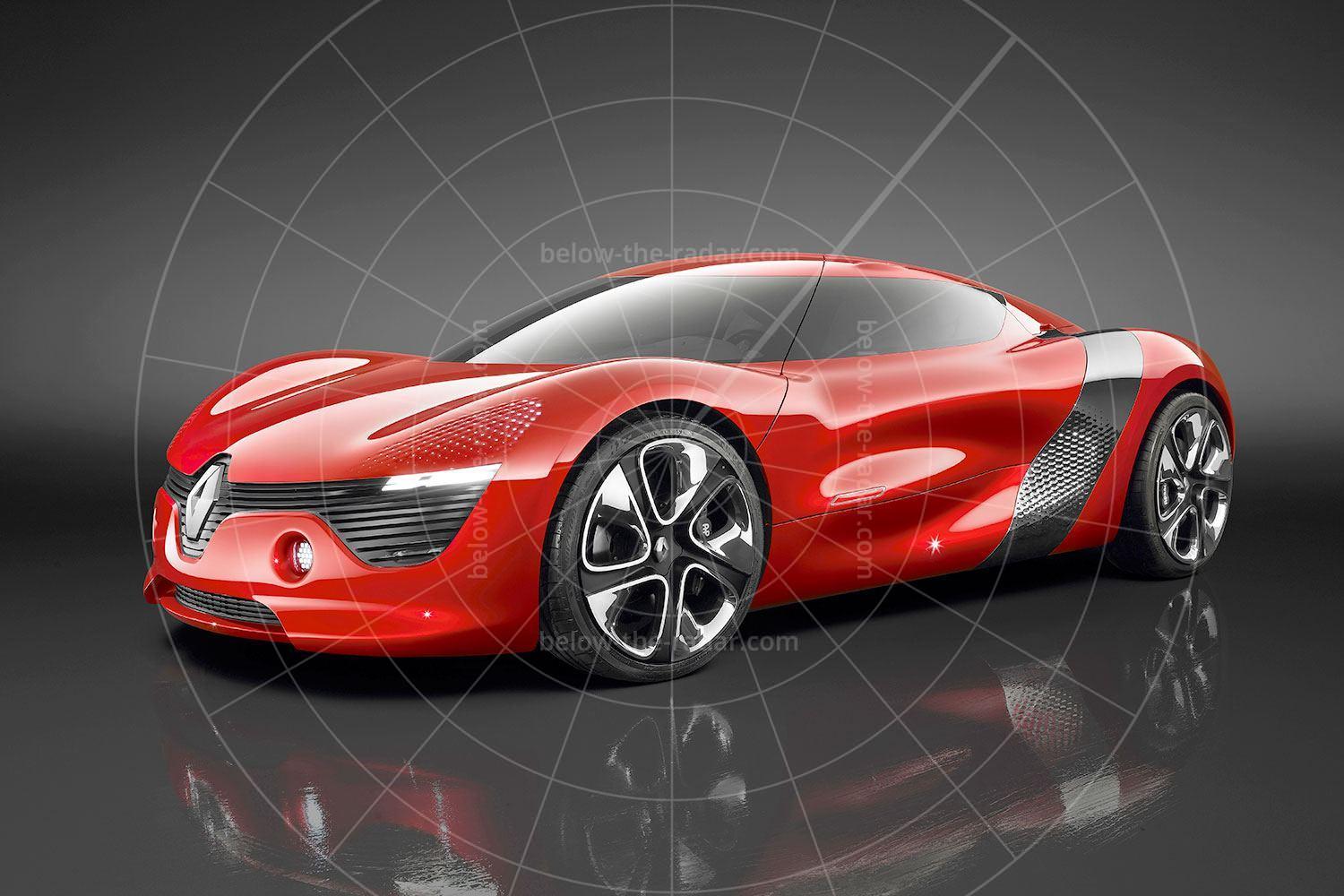 The story of the Renault DeZir concept car on Below The Radar