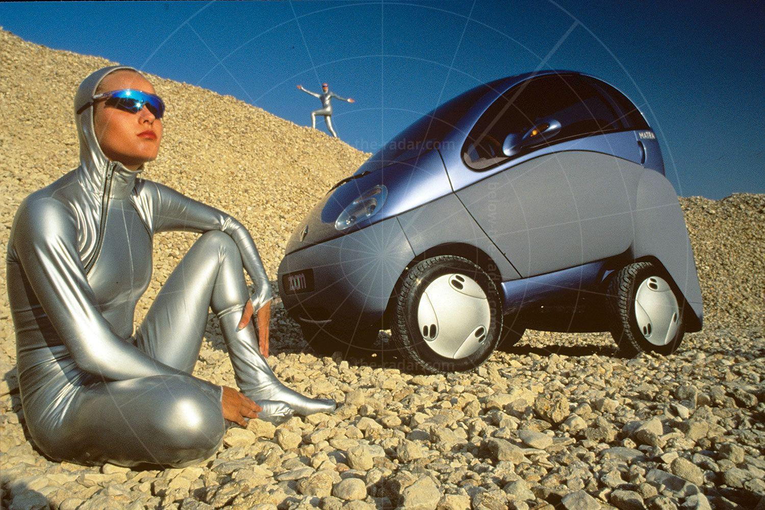 #105.10 ★ MATRA ZOOM 1989 ★ Prototype Concept-Car Fiche Auto Car card 
