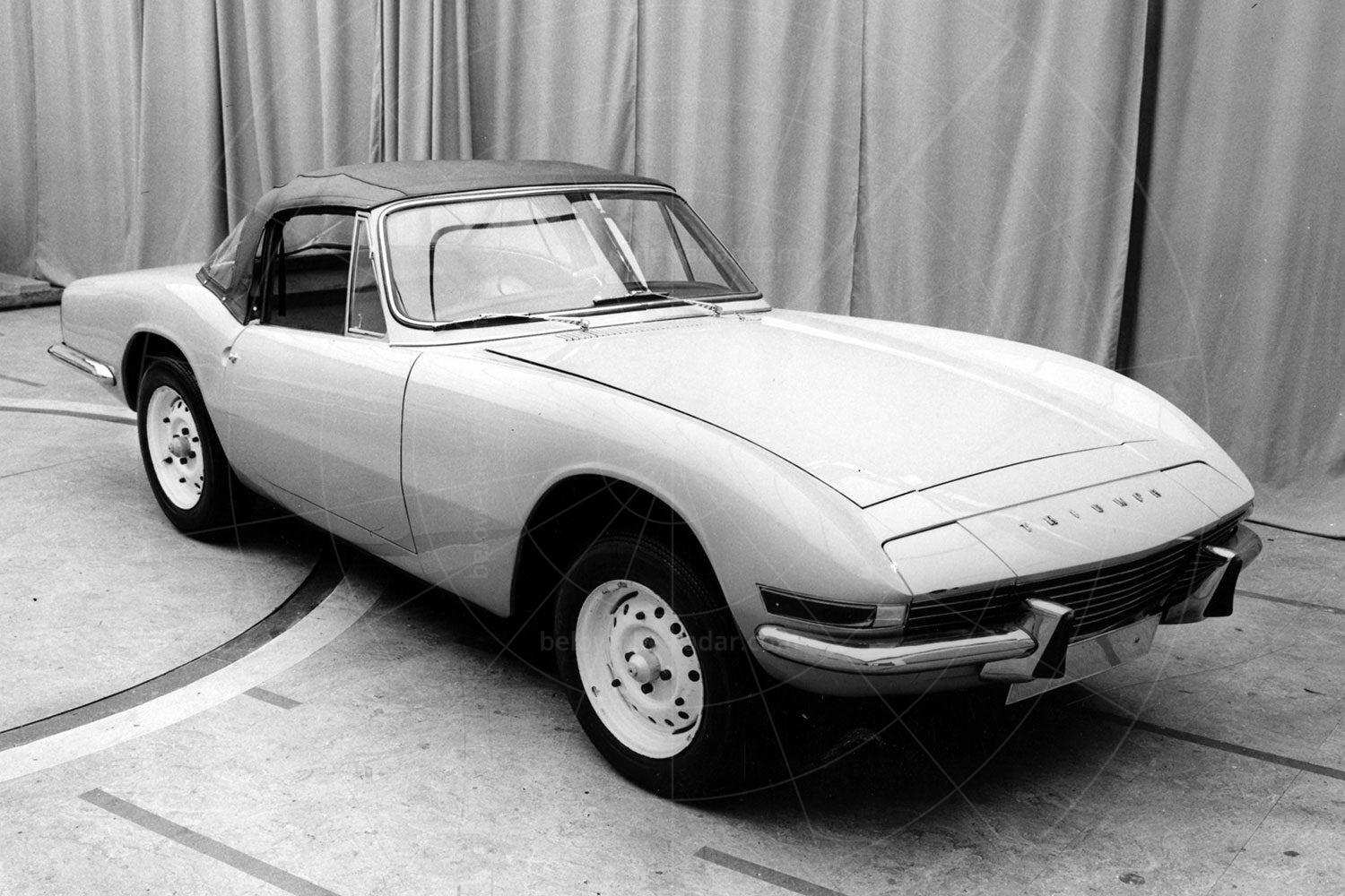 Triumph Fury press shot from 1965 Pic: magiccarpics.co.uk | Triumph Fury press shot from 1965