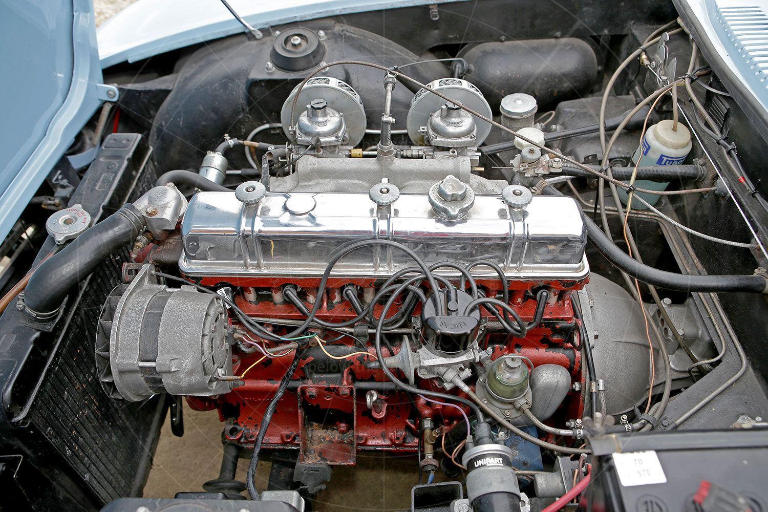 Triumph Fury engine bay Pic: magiccarpics.co.uk | Triumph Fury engine bay