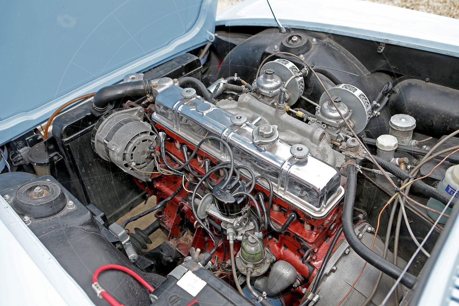 Triumph Fury engine bay Pic: magiccarpics.co.uk | Triumph Fury engine bay