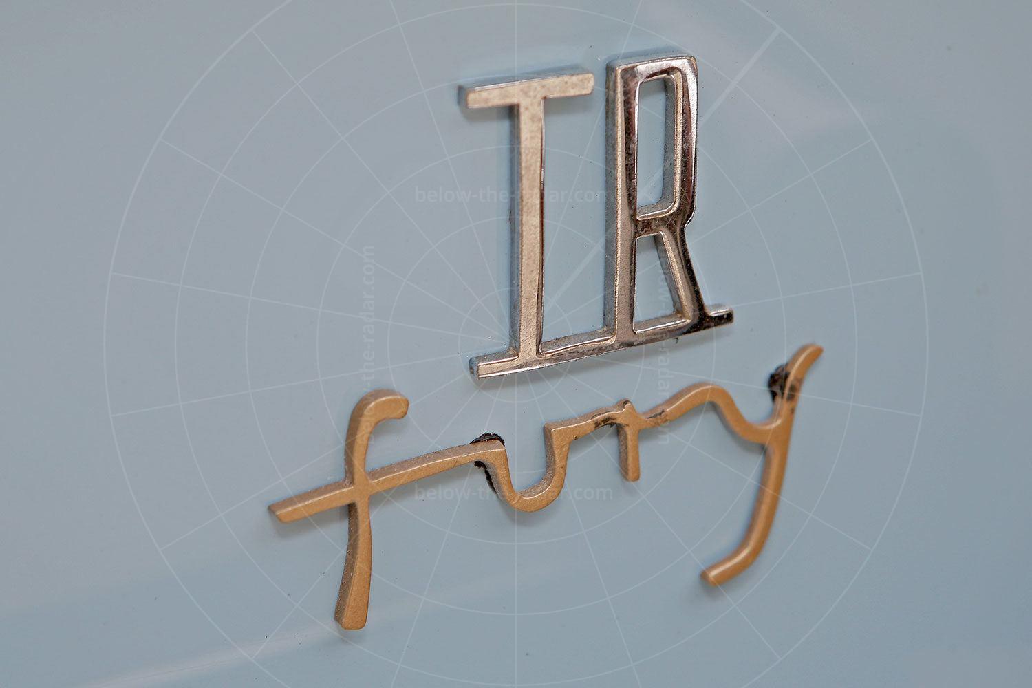 Triumph Fury badge Pic: magiccarpics.co.uk | Triumph Fury badge