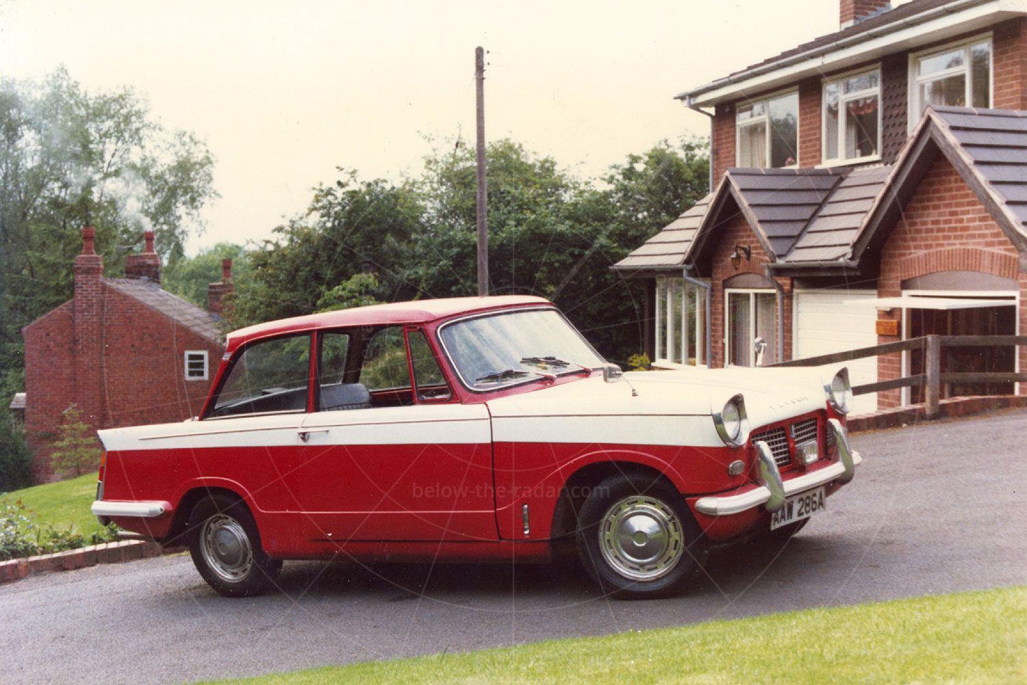 Where it all started - with a 1962 Triumph Herald 1200 saloon Pic: magiccarpics.co.uk | Where it all started - with a 1962 Triumph Herald 1200 saloon