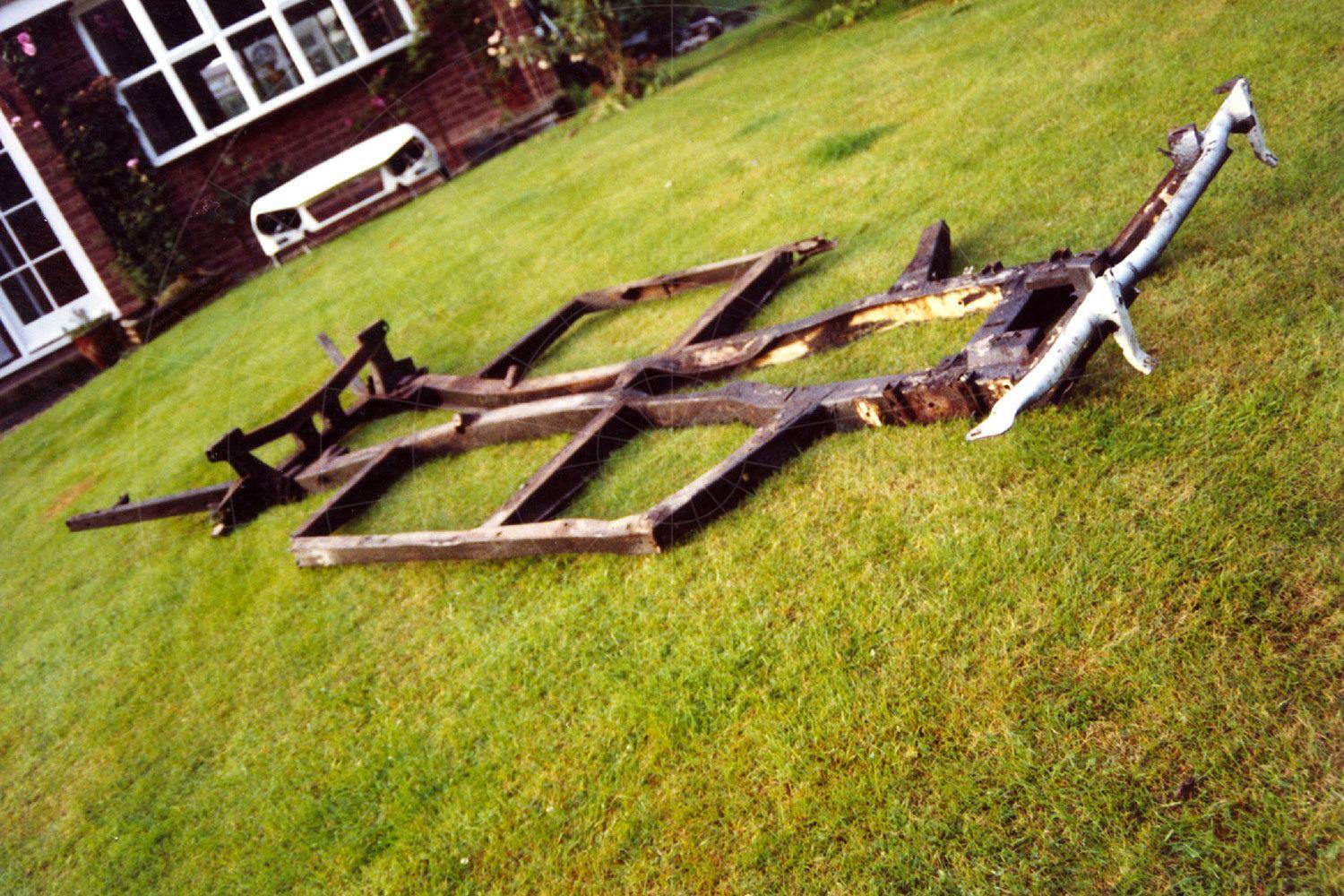 Four days later this was how it looked - it had been completely dismantled Pic: magiccarpics.co.uk | Four days later this was how it looked - it had been completely dismantled