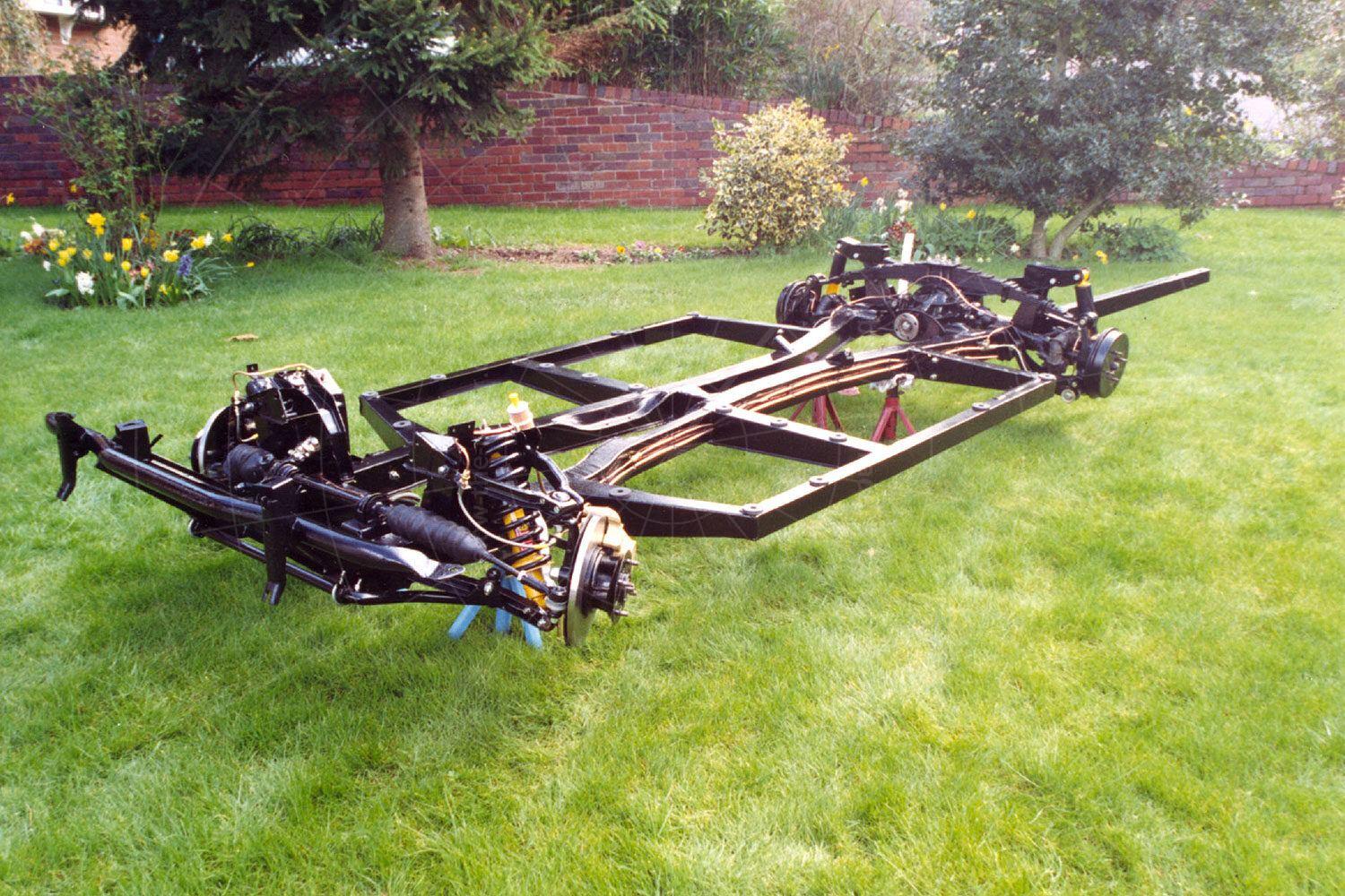 The first job was to get the rolling chassis sorted Pic: magiccarpics.co.uk | The first job was to get the rolling chassis sorted
