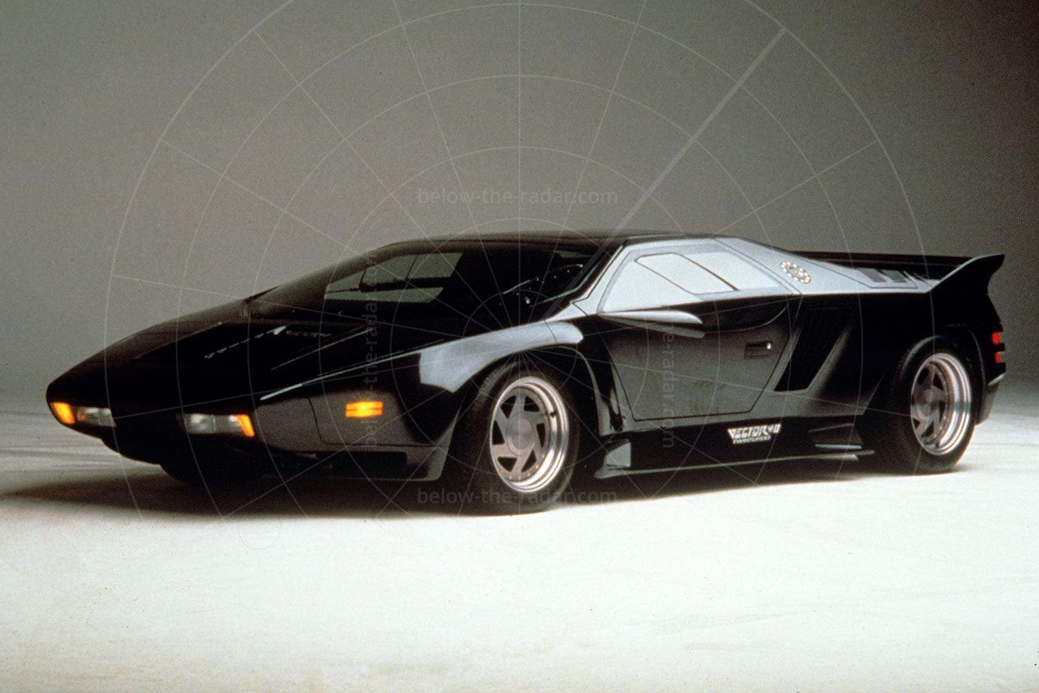 The story of the Vector W8 supercar on Below The Radar