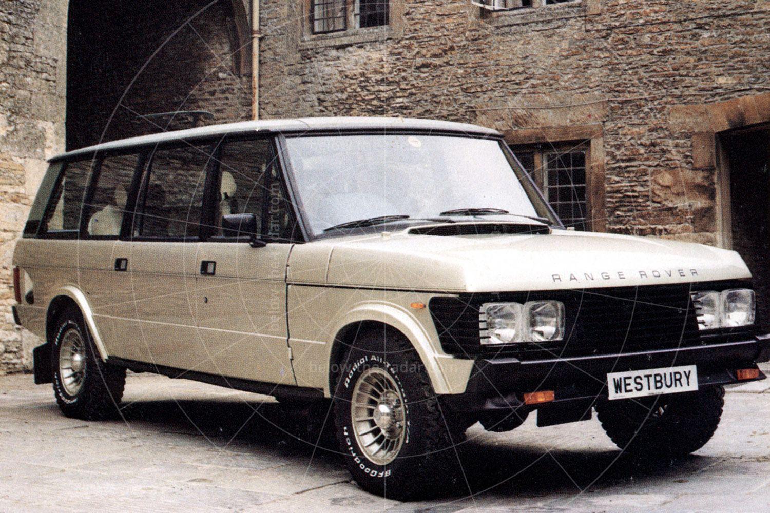 Glenfrome Westbury, based on the Range Rover Classic