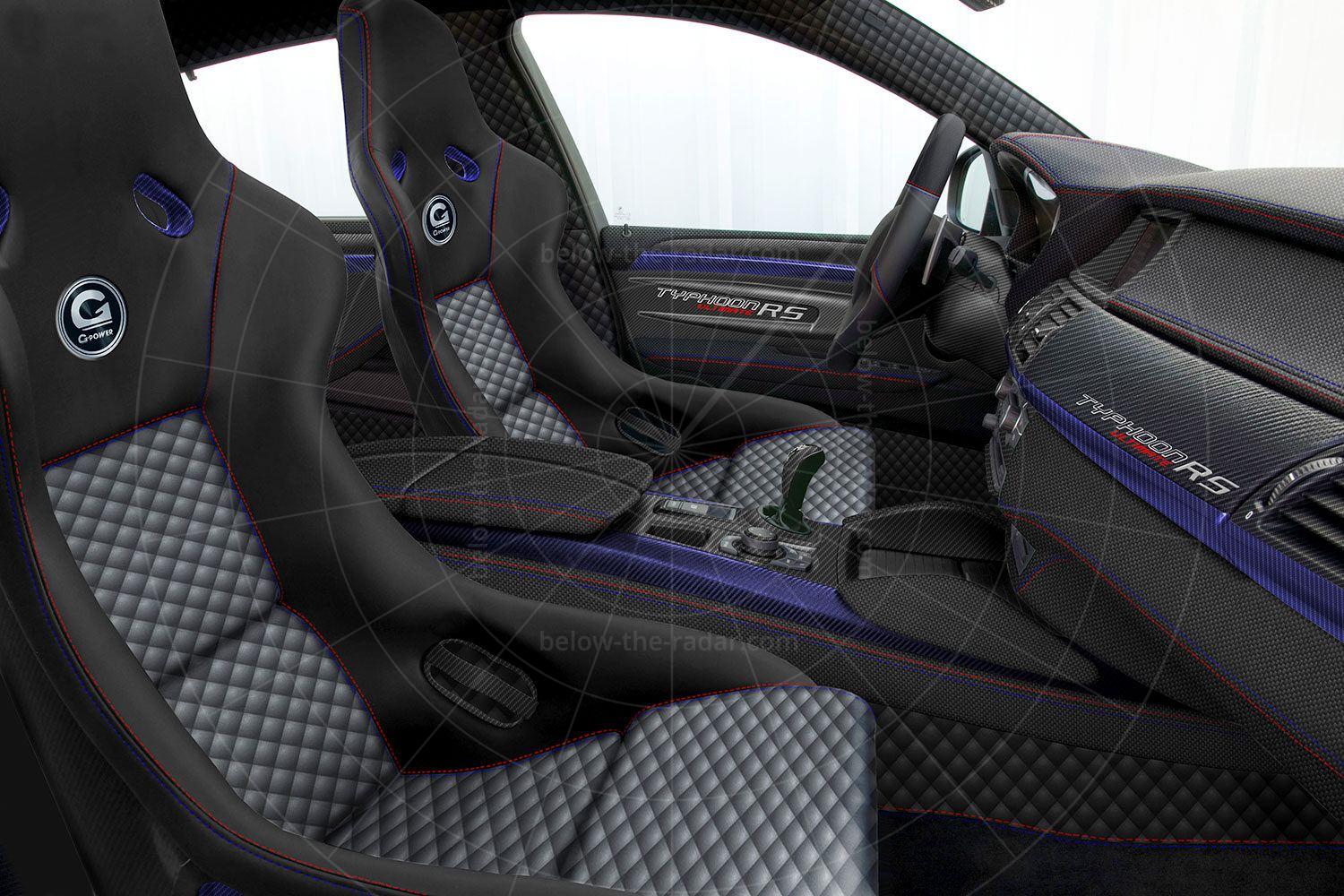 G-Power X6 M Typhoon RS V10 interior Pic: G-Power | G-Power X6 M Typhoon RS V10 interior