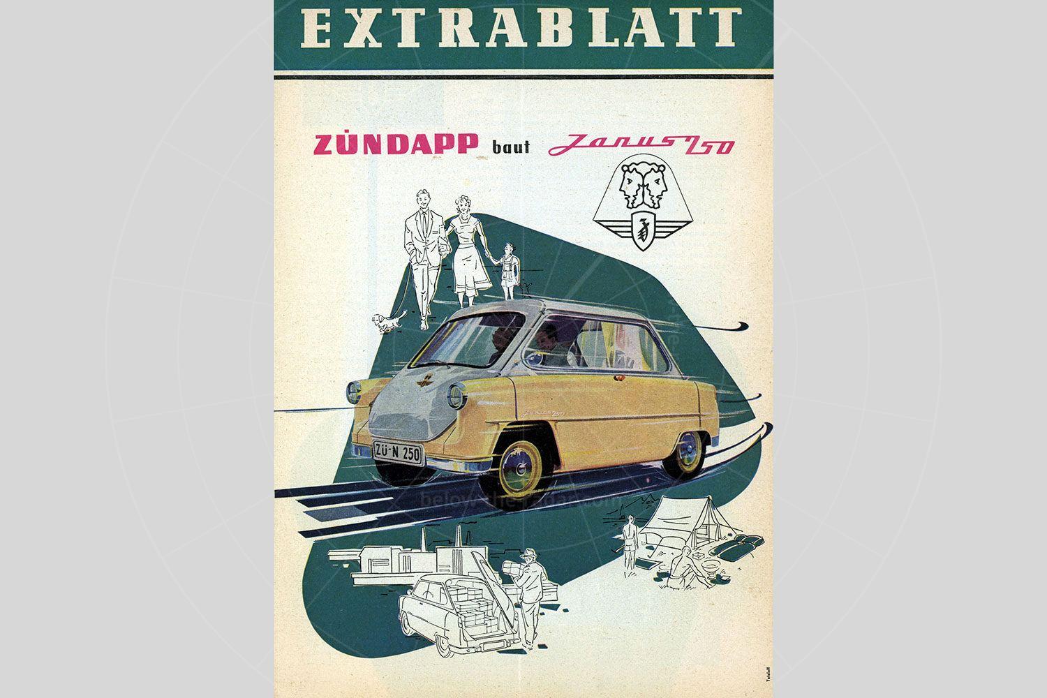 Zundapp Janus brochure Pic: magiccarpics.co.uk | Zundapp Janus brochure