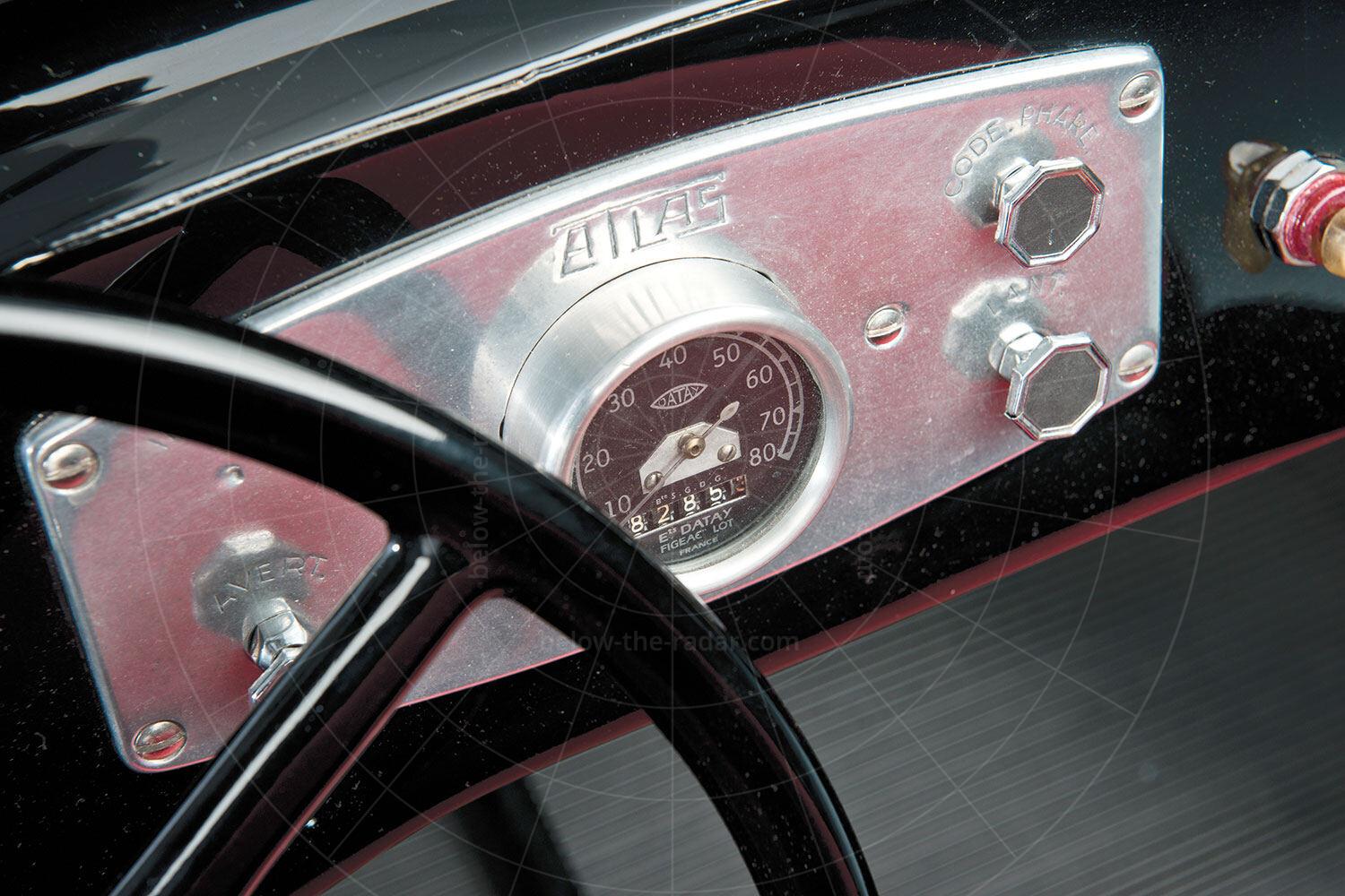 Atlas Babycar dashboard Pic: RM Sotheby's | Atlas Babycar dashboard