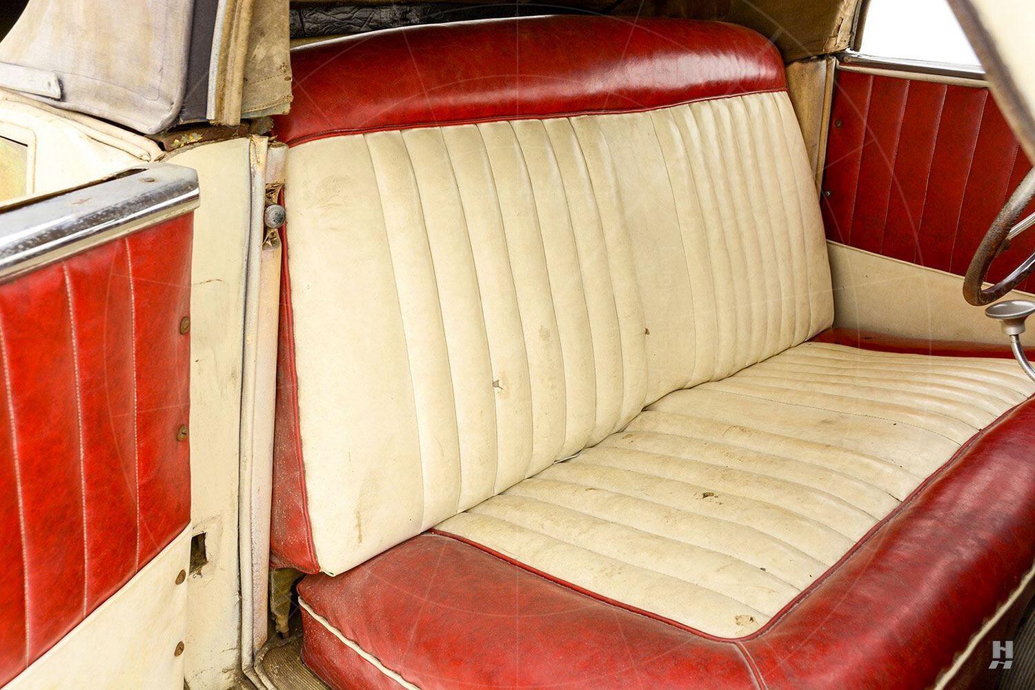 BMW-Veritas SP90 Spohn roadster bench seat Pic: Hyman Ltd | BMW-Veritas SP90 Spohn roadster bench seat