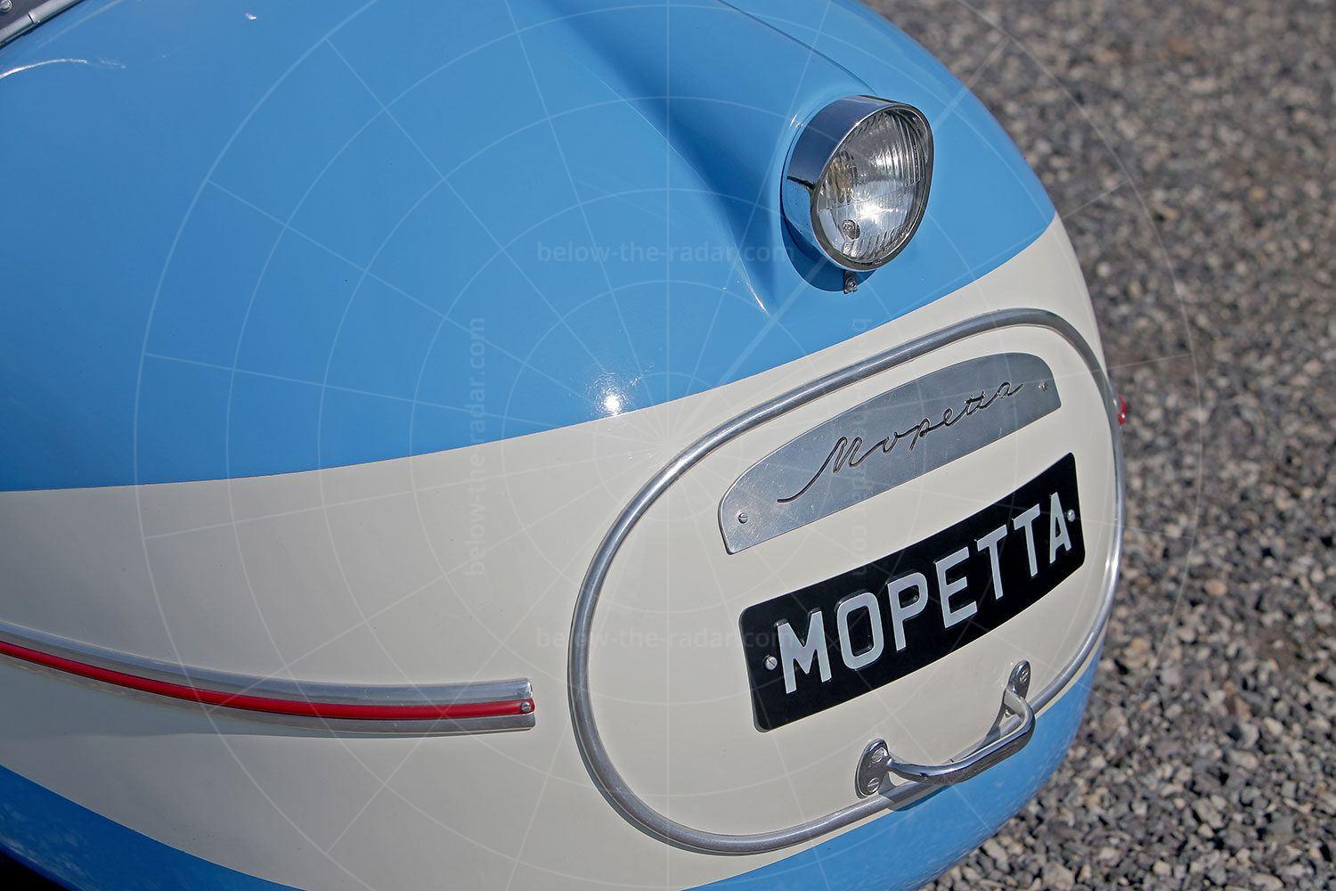The Mopetta's ultra-sleek nose Pic: magiccarpics.co.uk |