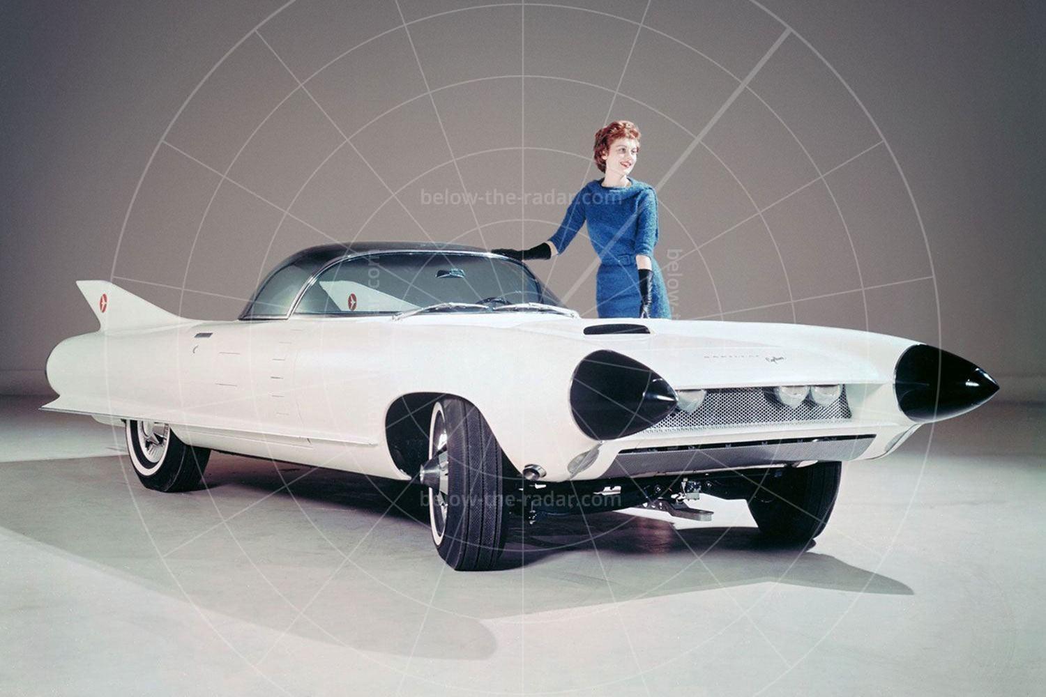 Cyclone Machine Car The story of the Cadillac Cyclone XP-74 concept car on Below The Radar
