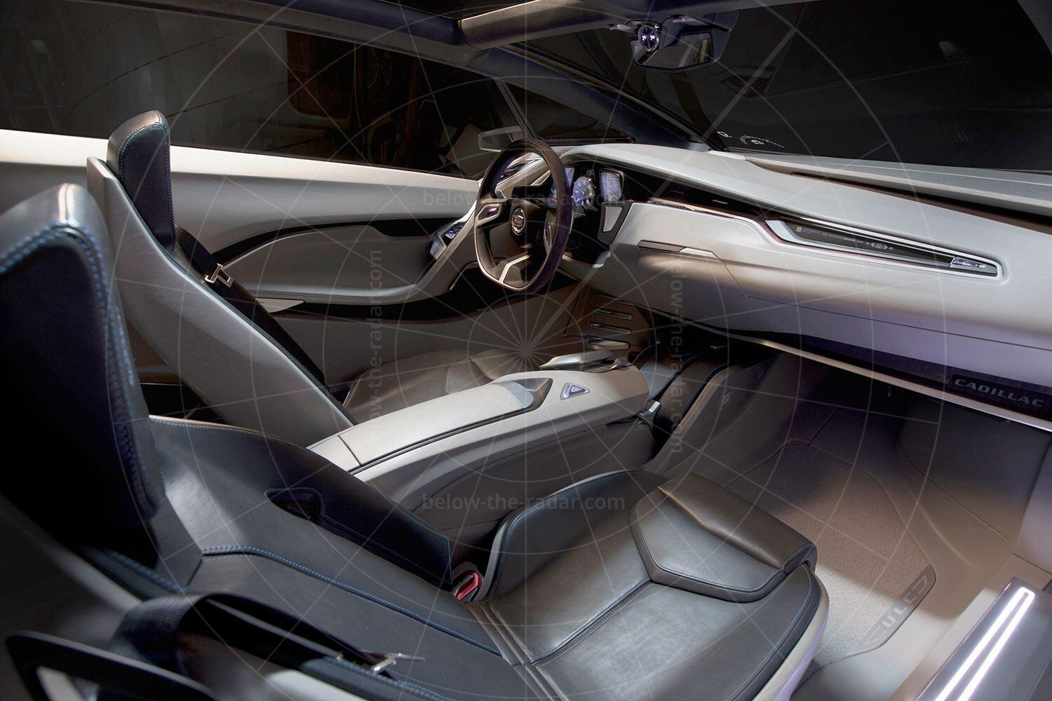 Cadillac Urban Luxury Concept interior sketch Pic: GM | Cadillac Urban Luxury Concept interior sketch