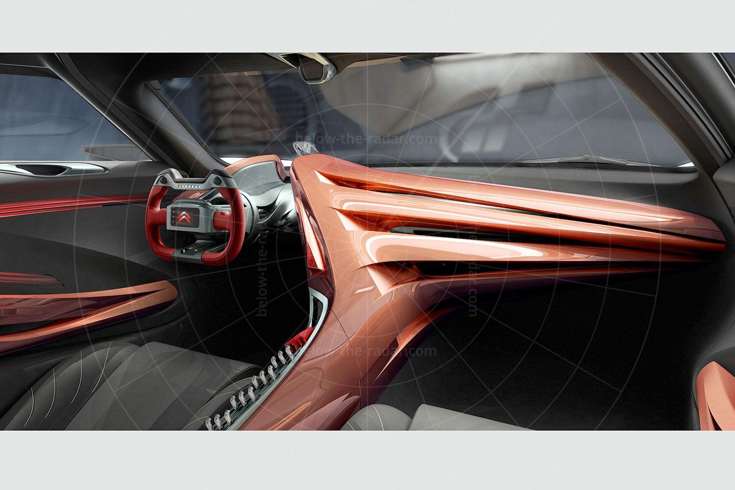 Citroen GT concept interior Pic: Citroen | Citroen GT concept interior
