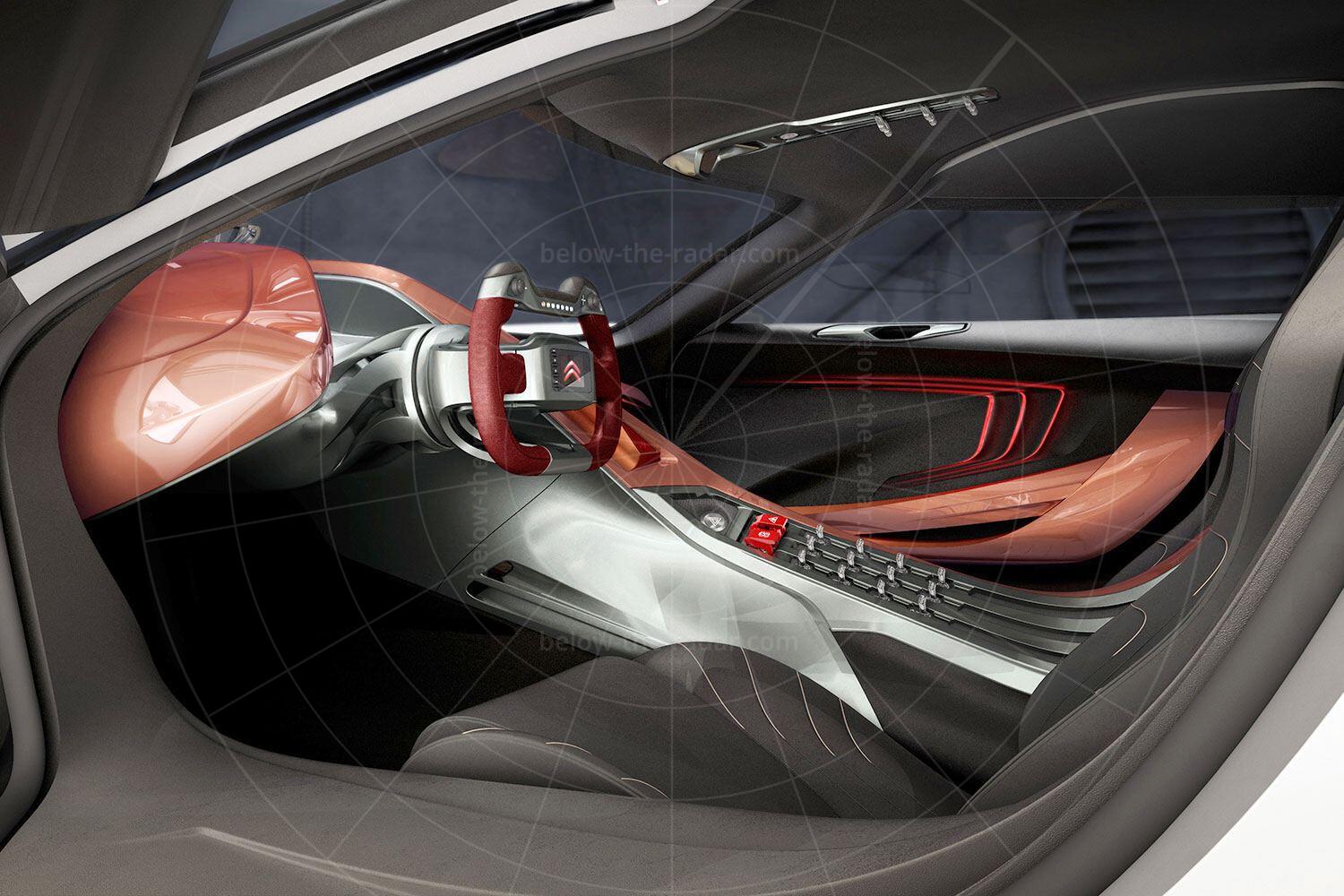 Citroen GT concept interior Pic: Citroen | Citroen GT concept interior