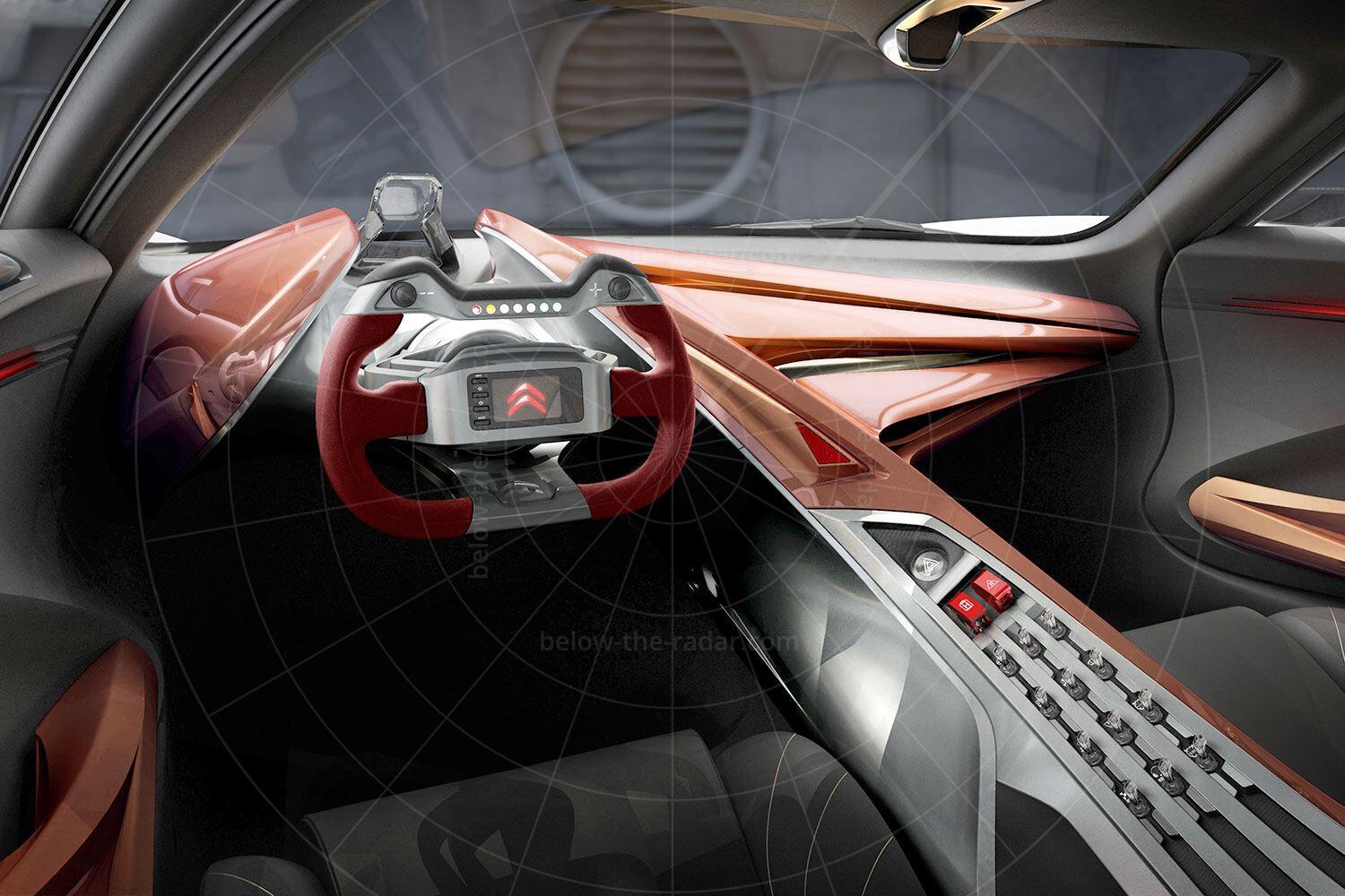 Citroen GT concept interior Pic: Citroen | Citroen GT concept interior