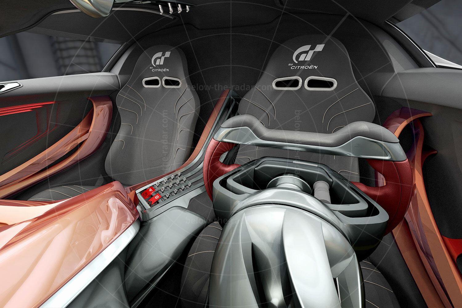 Citroen GT concept interior Pic: Citroen | Citroen GT concept interior